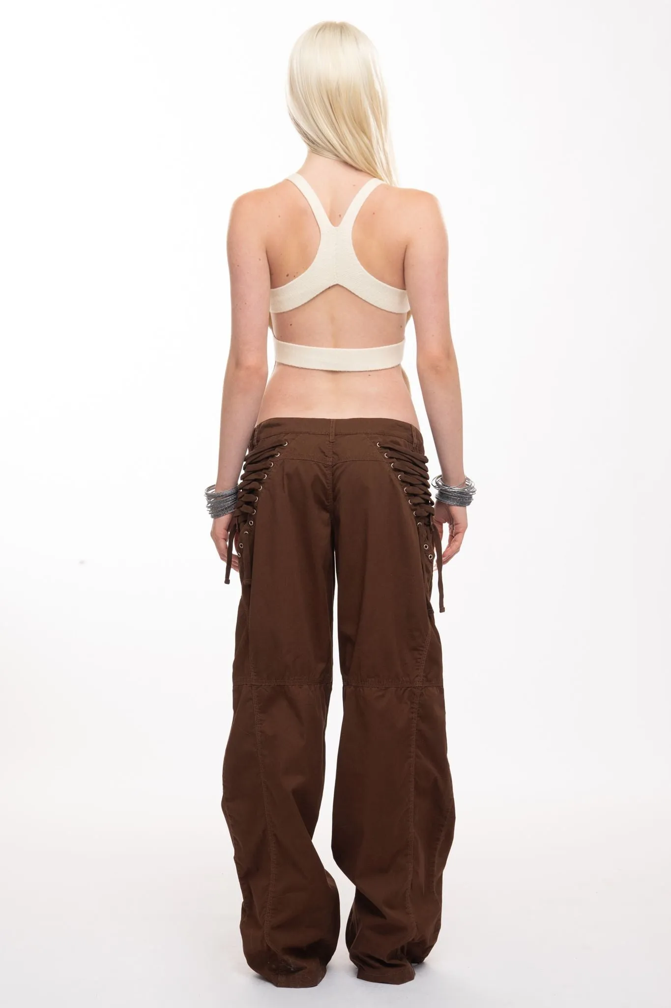 Carver Cargo Pants - Brown sold by The Kript product image thumbnail 2
