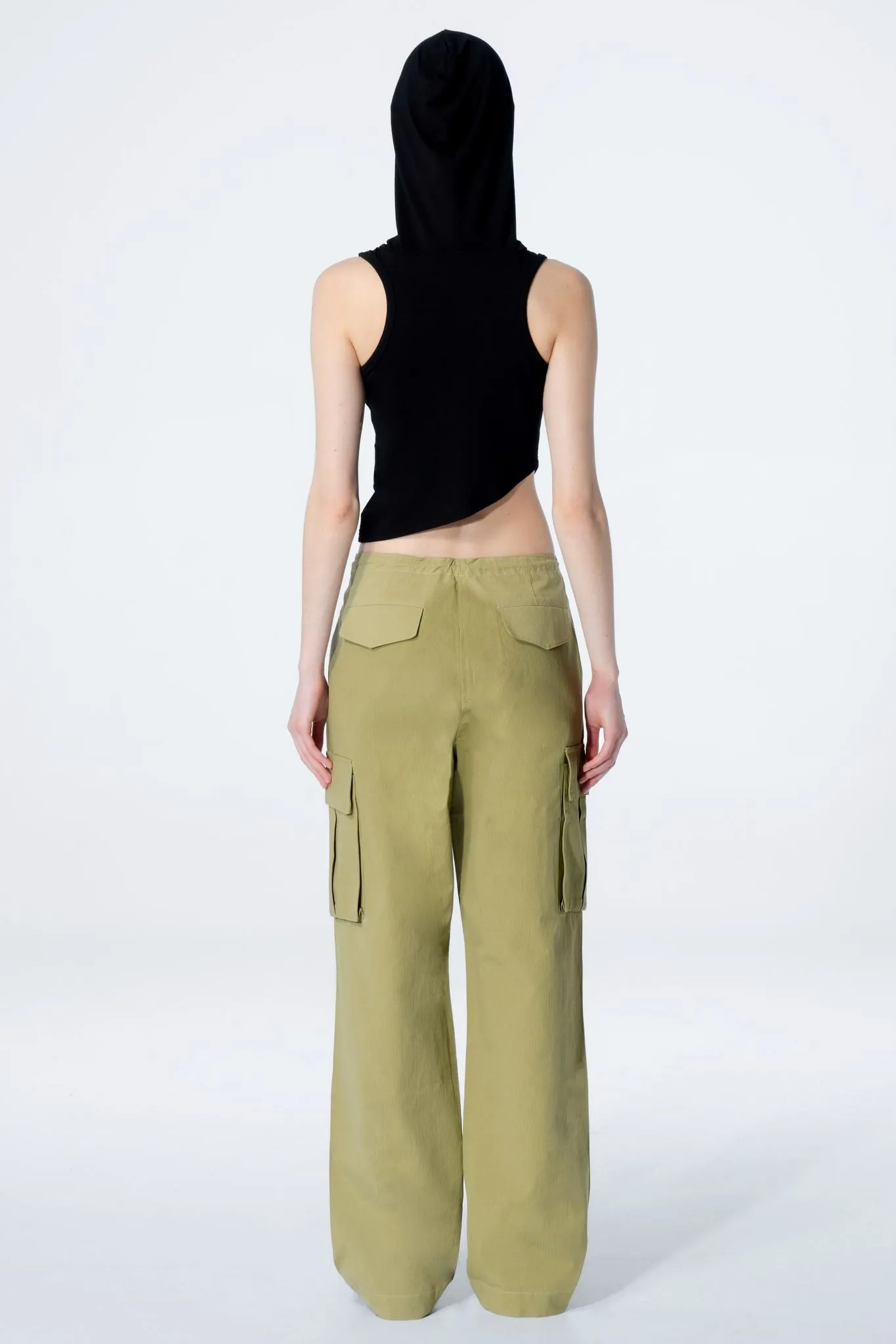 Caspian Cargo Pants - Olive sold by The Kript product image thumbnail 5