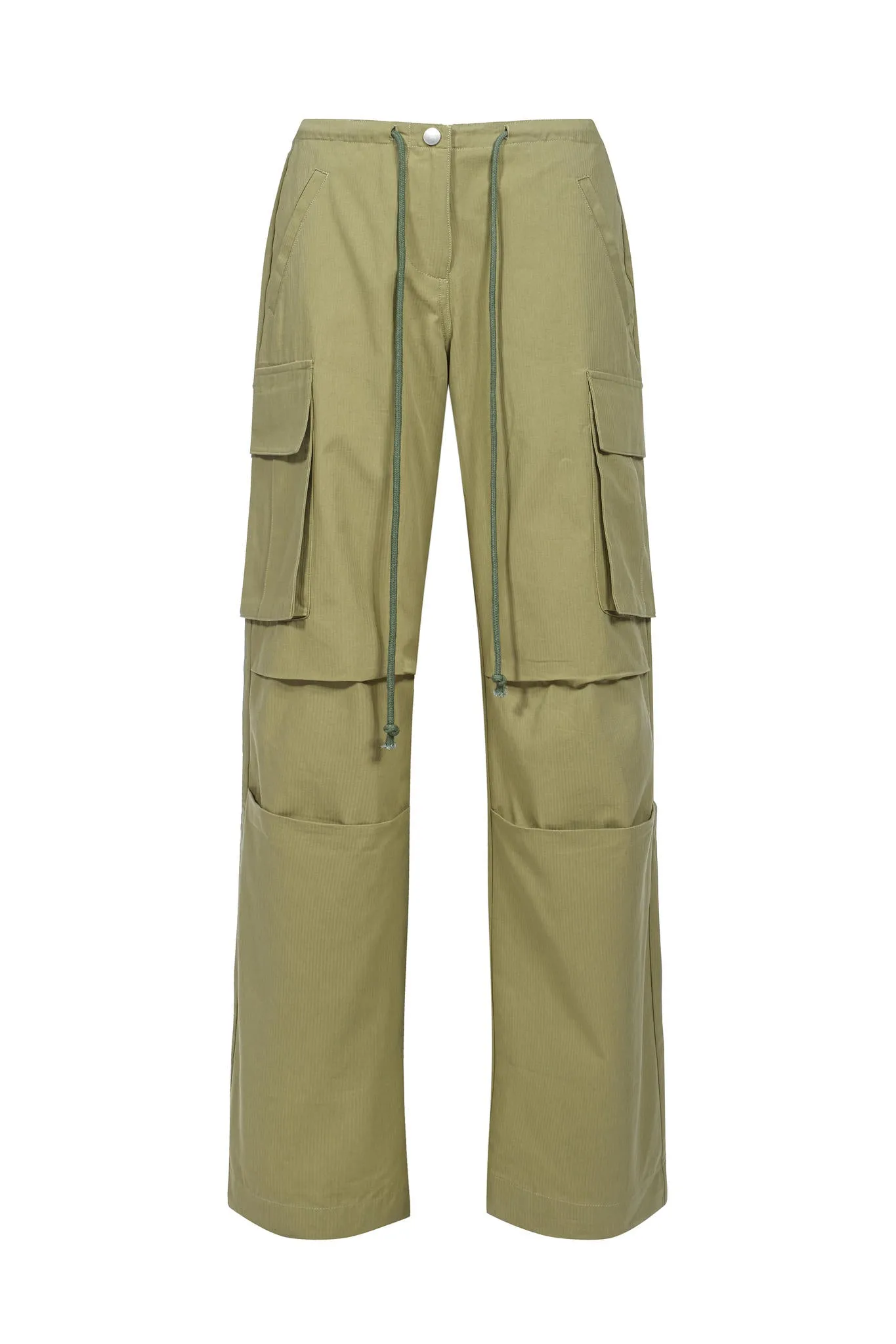 Caspian Cargo Pants - Olive sold by The Kript