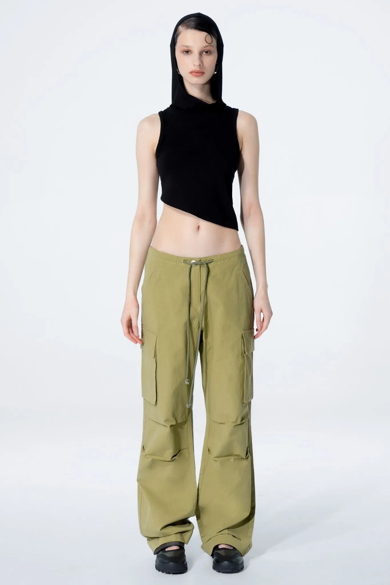 Caspian Cargo Pants - Olive sold by The Kript product image thumbnail 2
