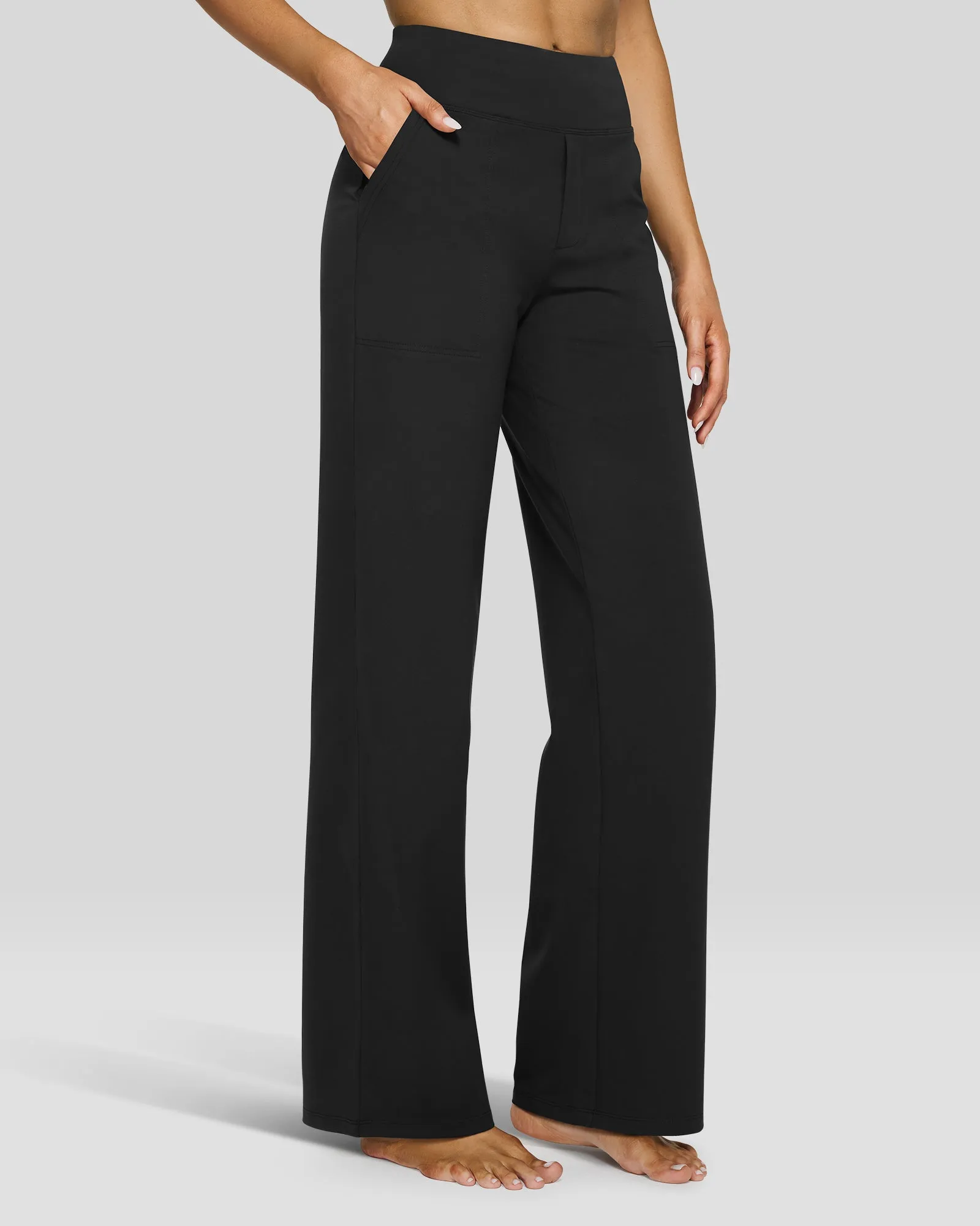 EverGoing Loose High-Waist Business Casual Pants 35'' sold by G4free product image thumbnail 3