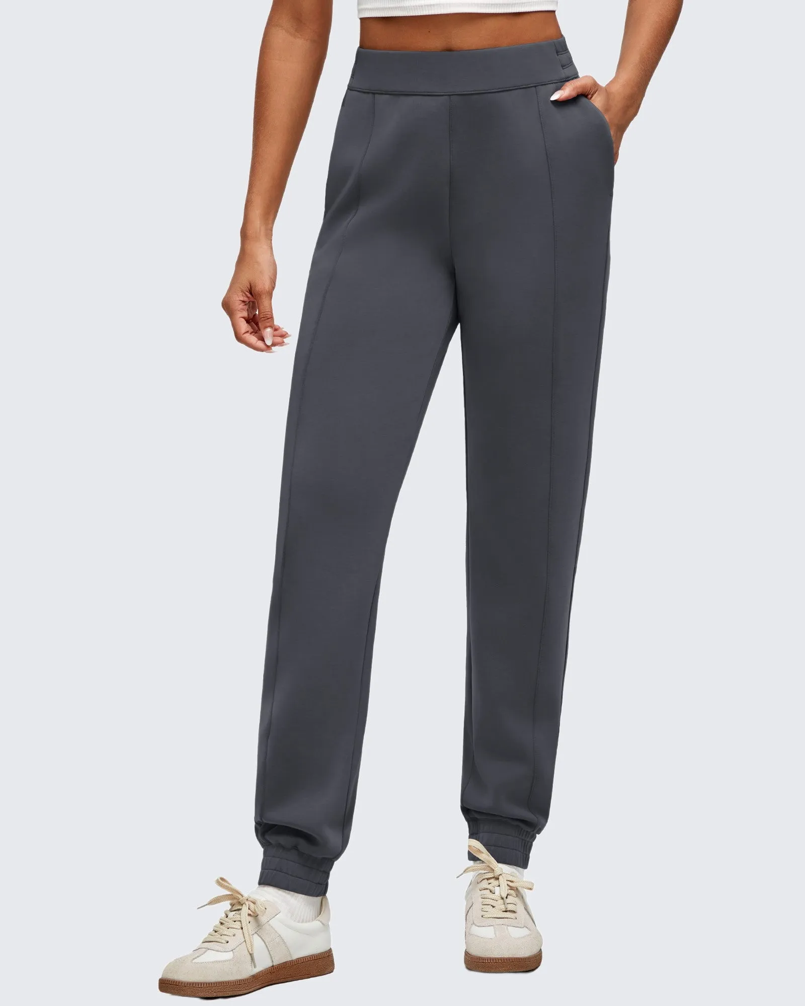 Smoofit Elastic Waist Pull Pockets Joggers Pants sold by G4free product image thumbnail 2