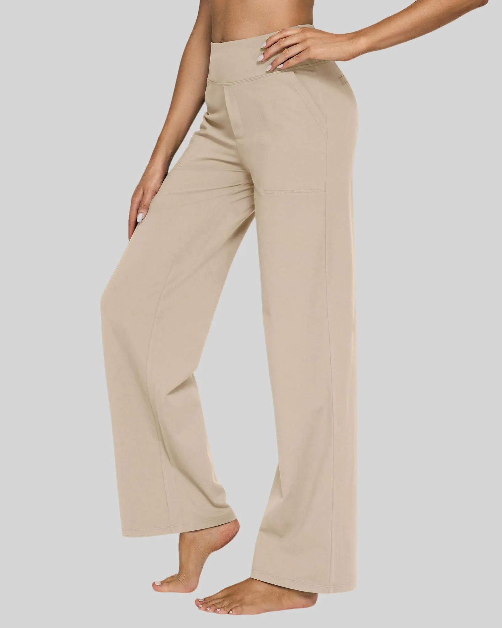 Loose High-Rise Business Casual Pants sold by G4free product image thumbnail 3