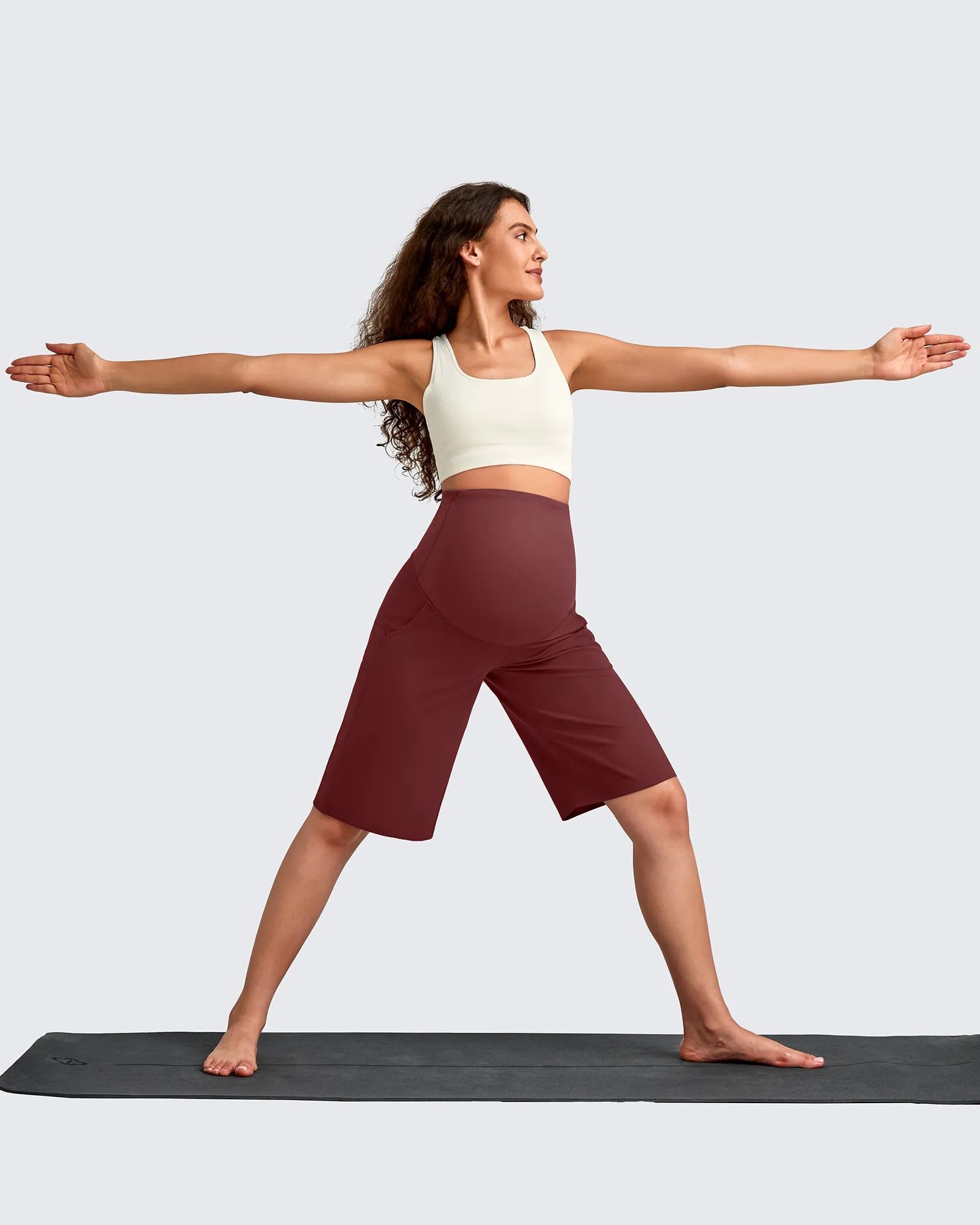 EverGoing Maternity Athletic Bermuda Shorts 12'' sold by G4free product image thumbnail 5