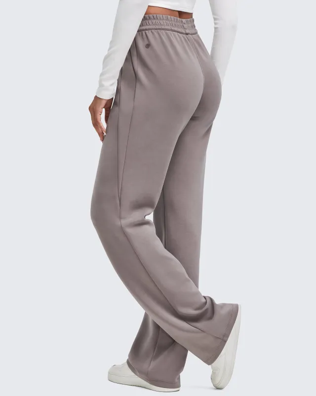 Smoofit Elastic-Waist Wide Leg Sweatpants Tall sold by G4free