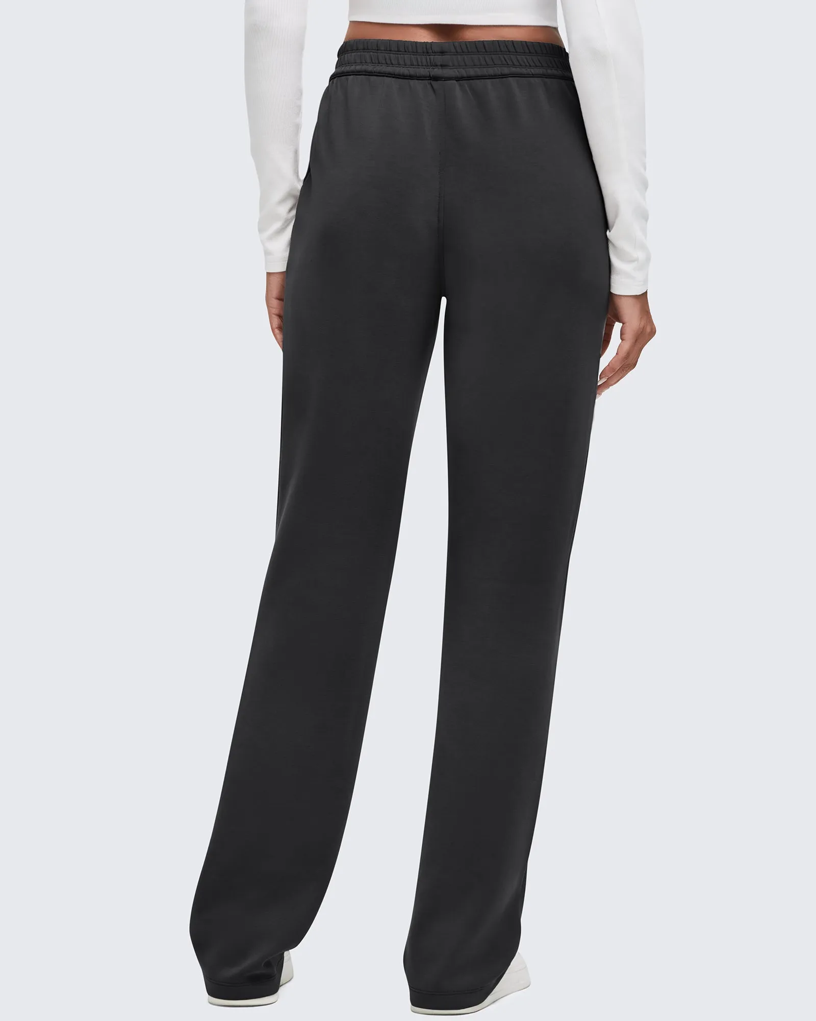 Smoofit Elastic-Waist Wide Leg Sweatpants Regular sold by G4free product image thumbnail 3