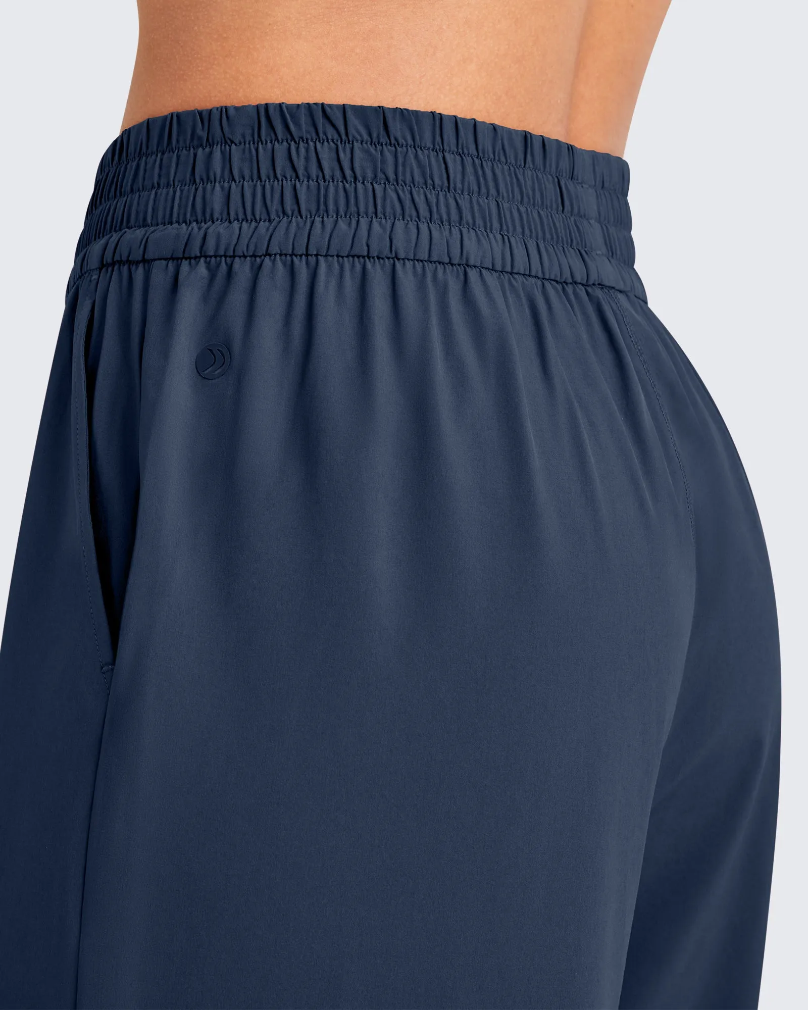 Elastic Waistband Wide Leg Work Trousers sold by G4free product image thumbnail 4