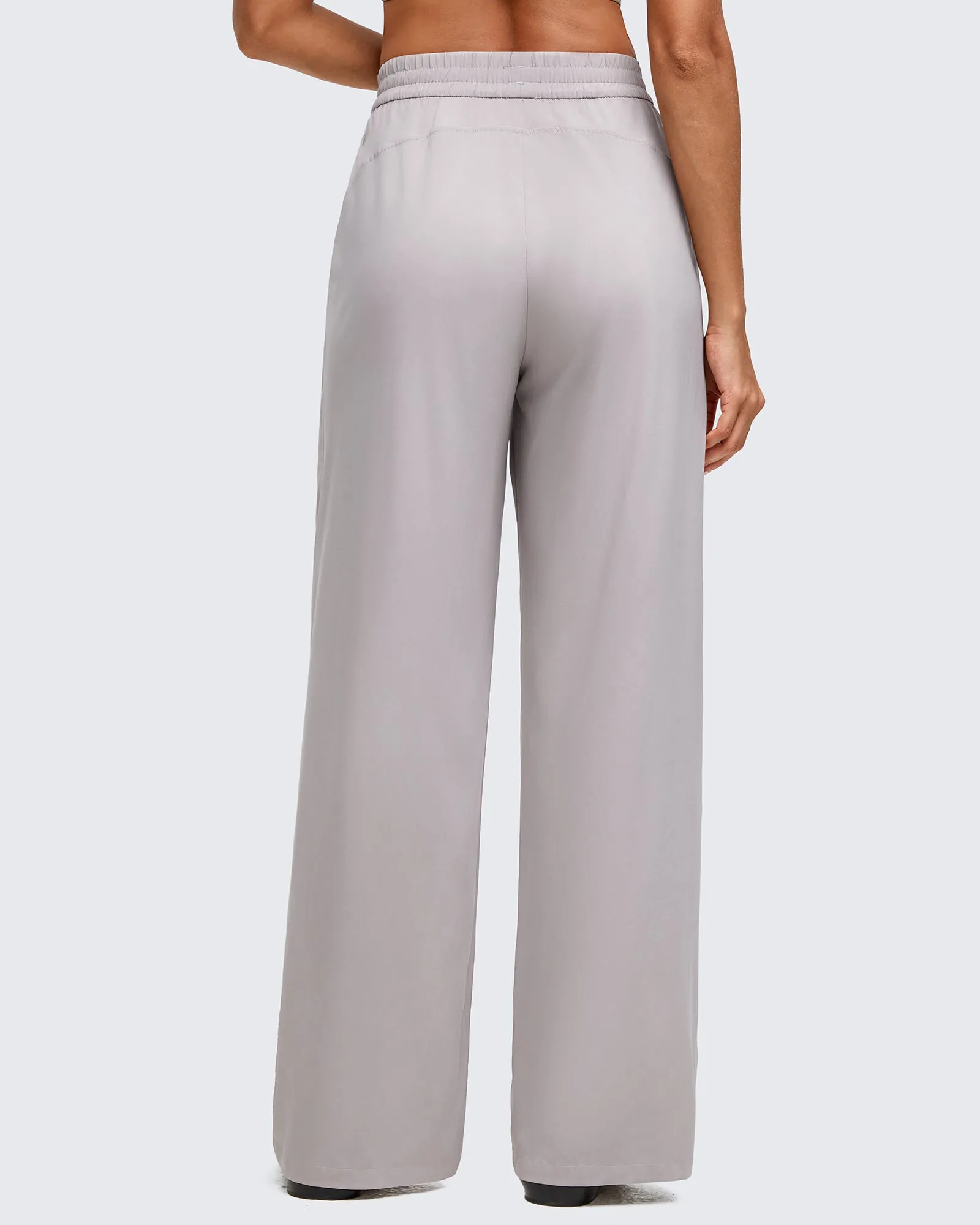 ShiftReady Lightweight Front Pleat Wide Leg Pants sold by G4free product image thumbnail 3