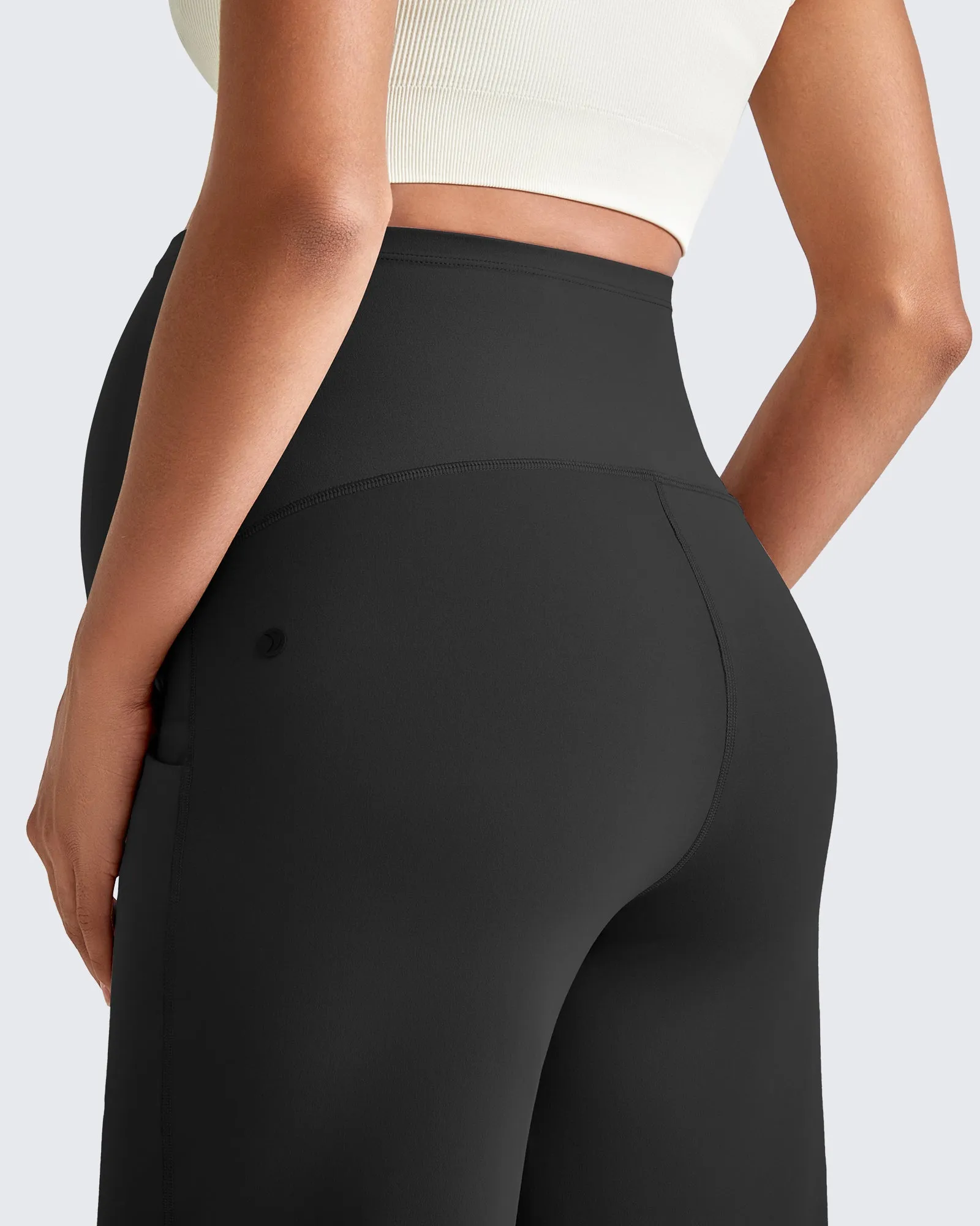 EverGoing Wide Leg Pockets Front Pleats Maternity sold by G4free product image thumbnail 2