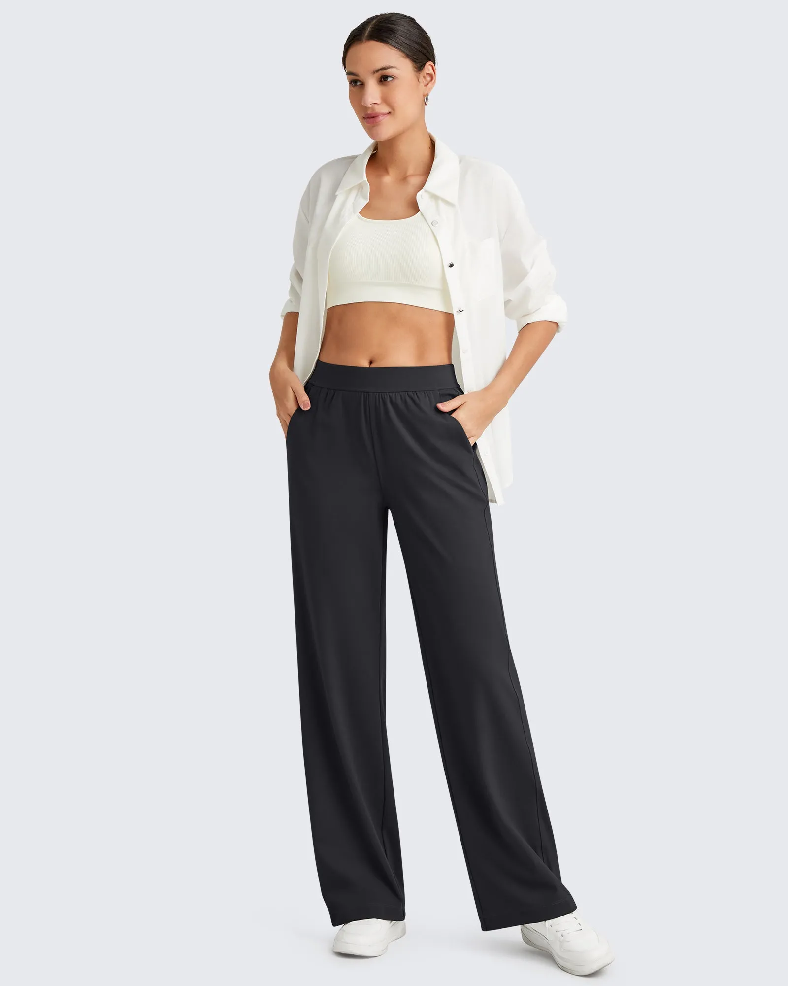 ShiftReady High-Rise Straight Leg Dress Pants sold by G4free product image thumbnail 2