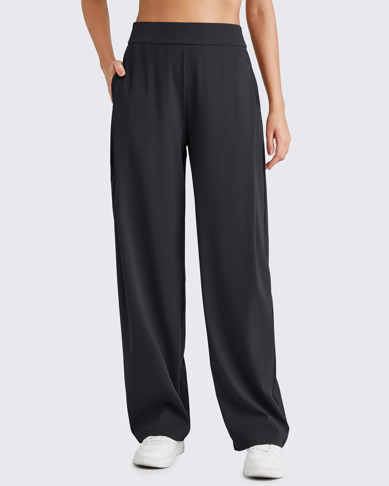 ShiftReady High Waisted Wide Leg Dress Trousers sold by G4free product image thumbnail 4
