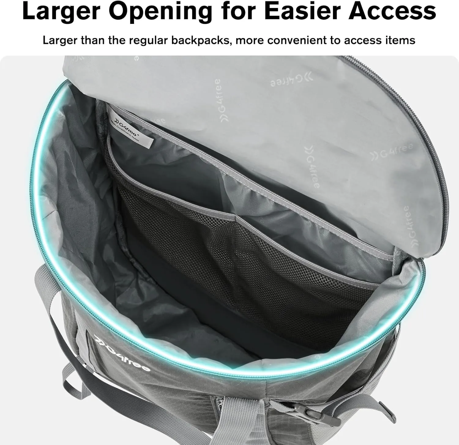 G4Free 35L Waterproof Travel Hiking Backpack sold by G4free product image thumbnail 4