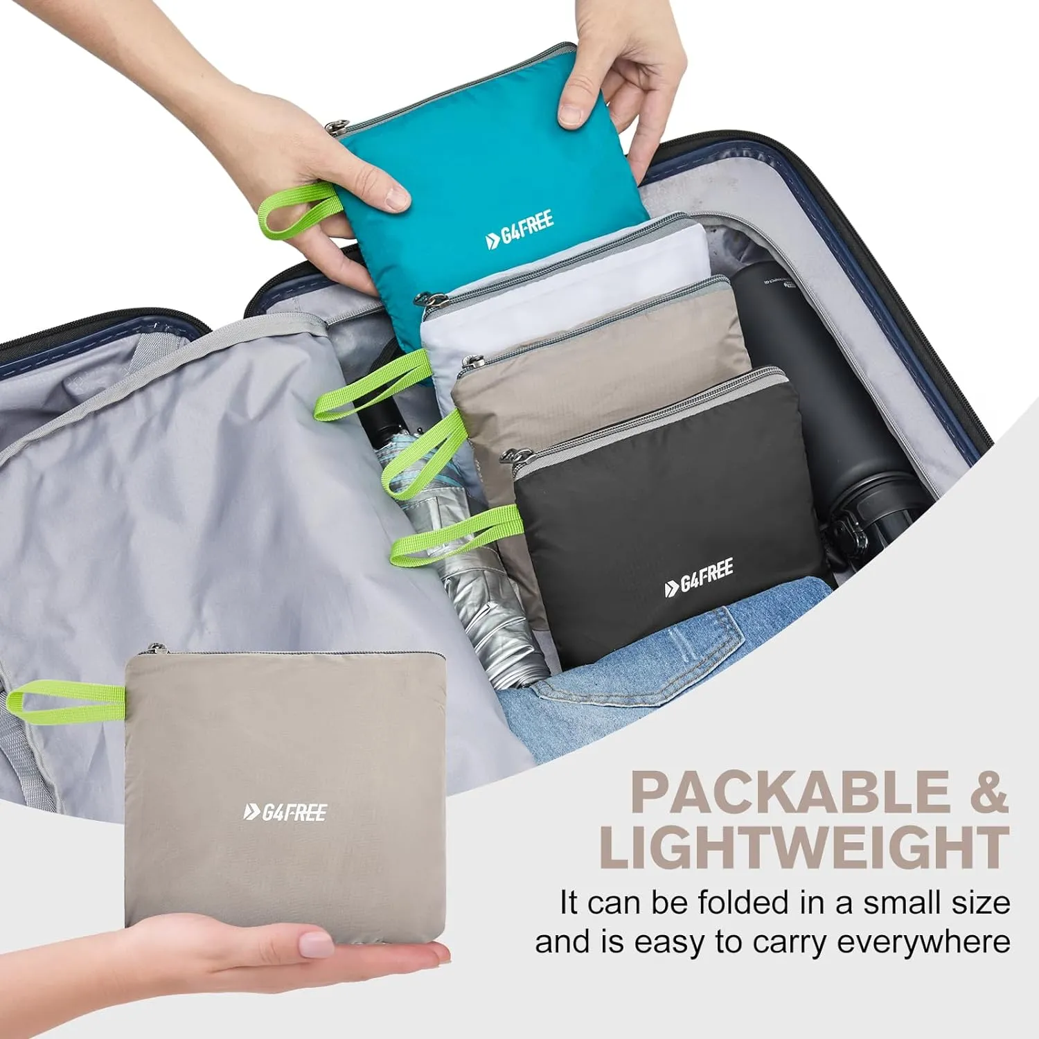 G4Free 24L Small Packable Water Resistant Hiking Travel Backpack sold by G4free product image thumbnail 2