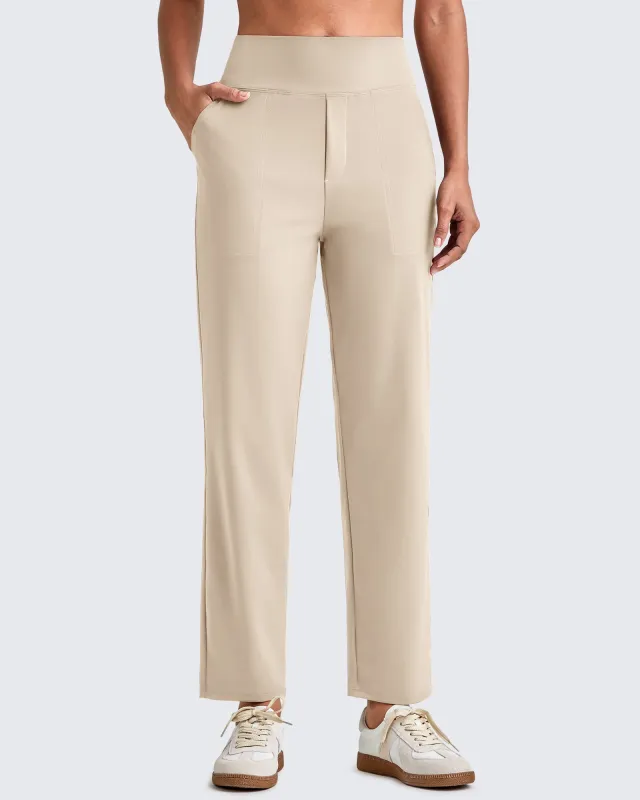 ShiftReady Crop Business Casual Work Pants sold by G4free