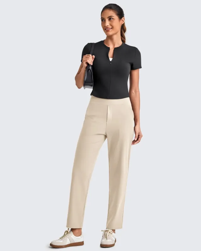 BareFeel Half Zip Slim Fit Athletic Shirts made by G4free