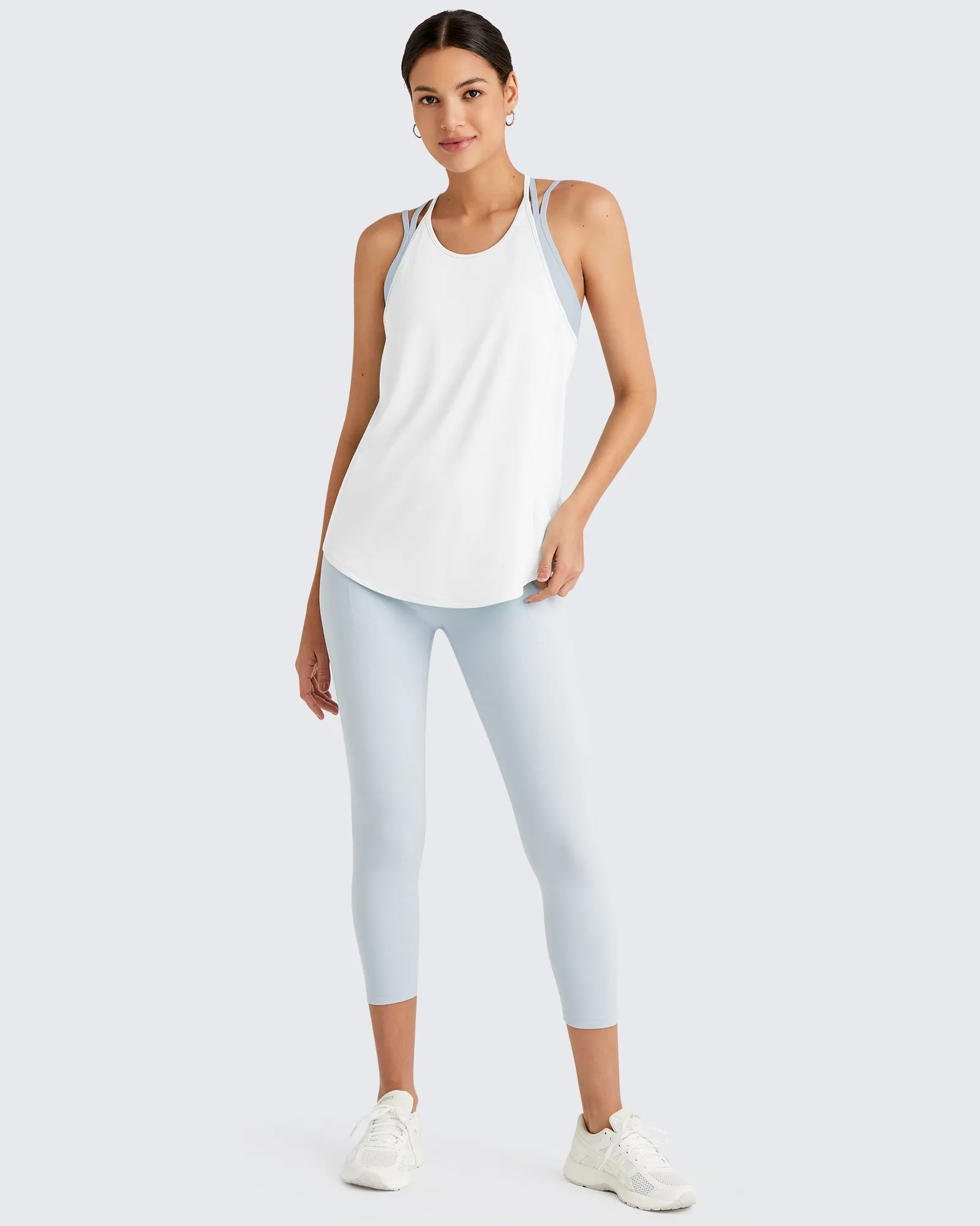 Quick Dry Y Back Athletic Sleeveless Tanks sold by G4free product image thumbnail 2