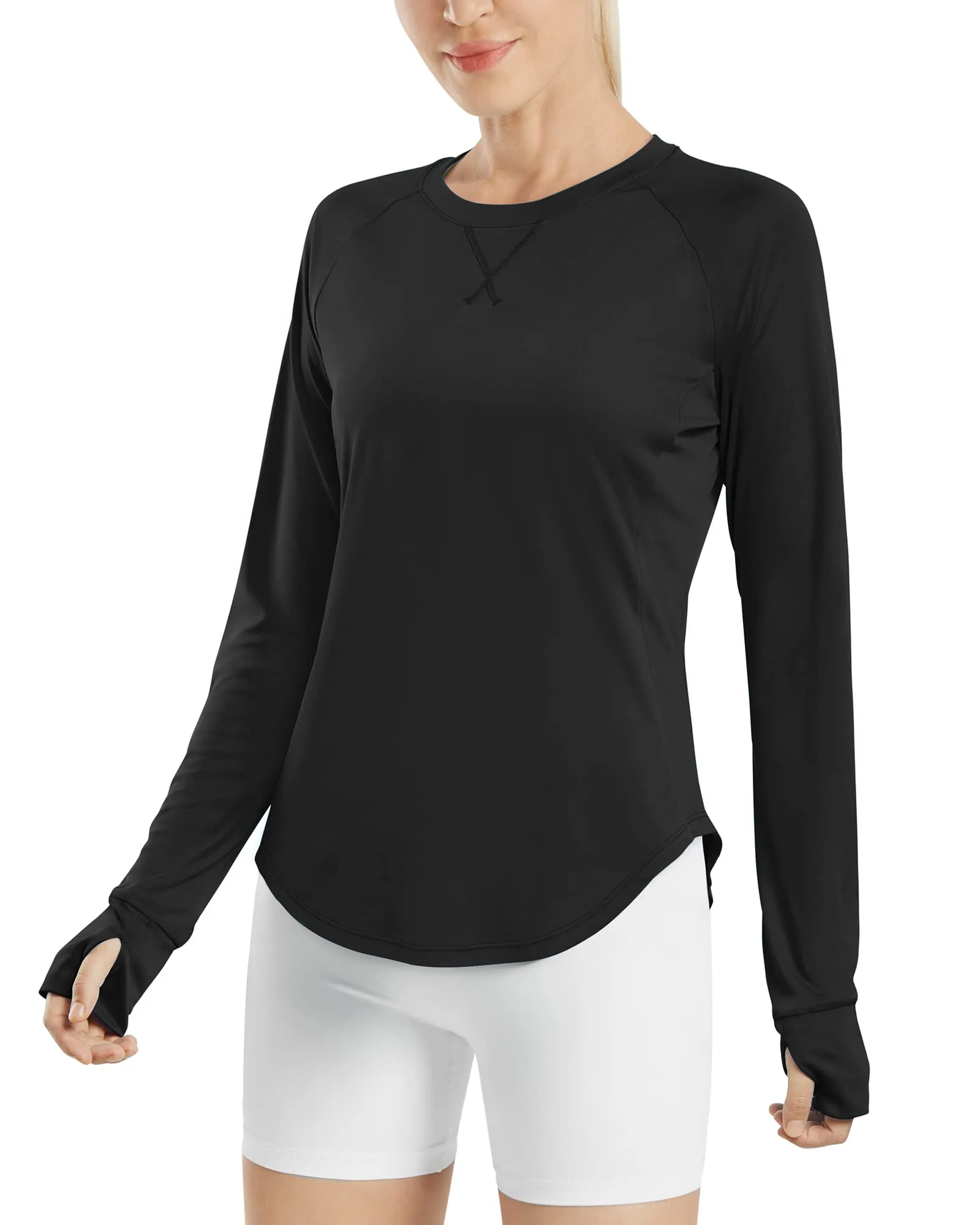 Quick Dry UV Tunic Workout Long Sleeve sold by G4free