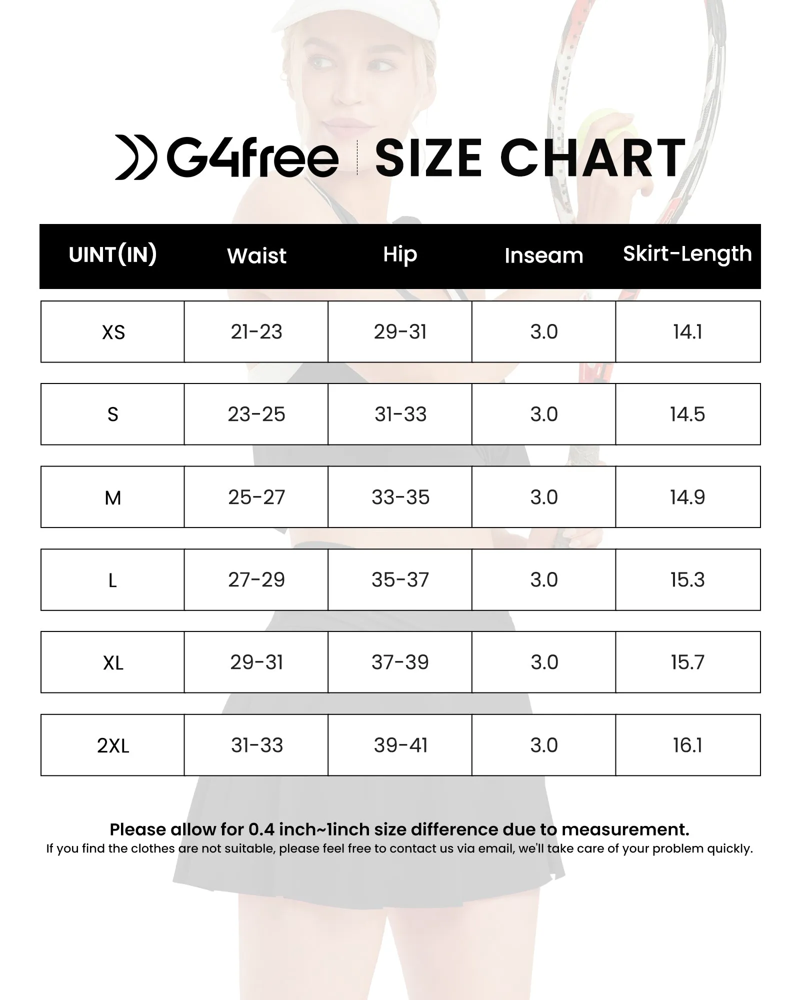 High-Rise Athletic Golf Short Skirt sold by G4free product image thumbnail 5