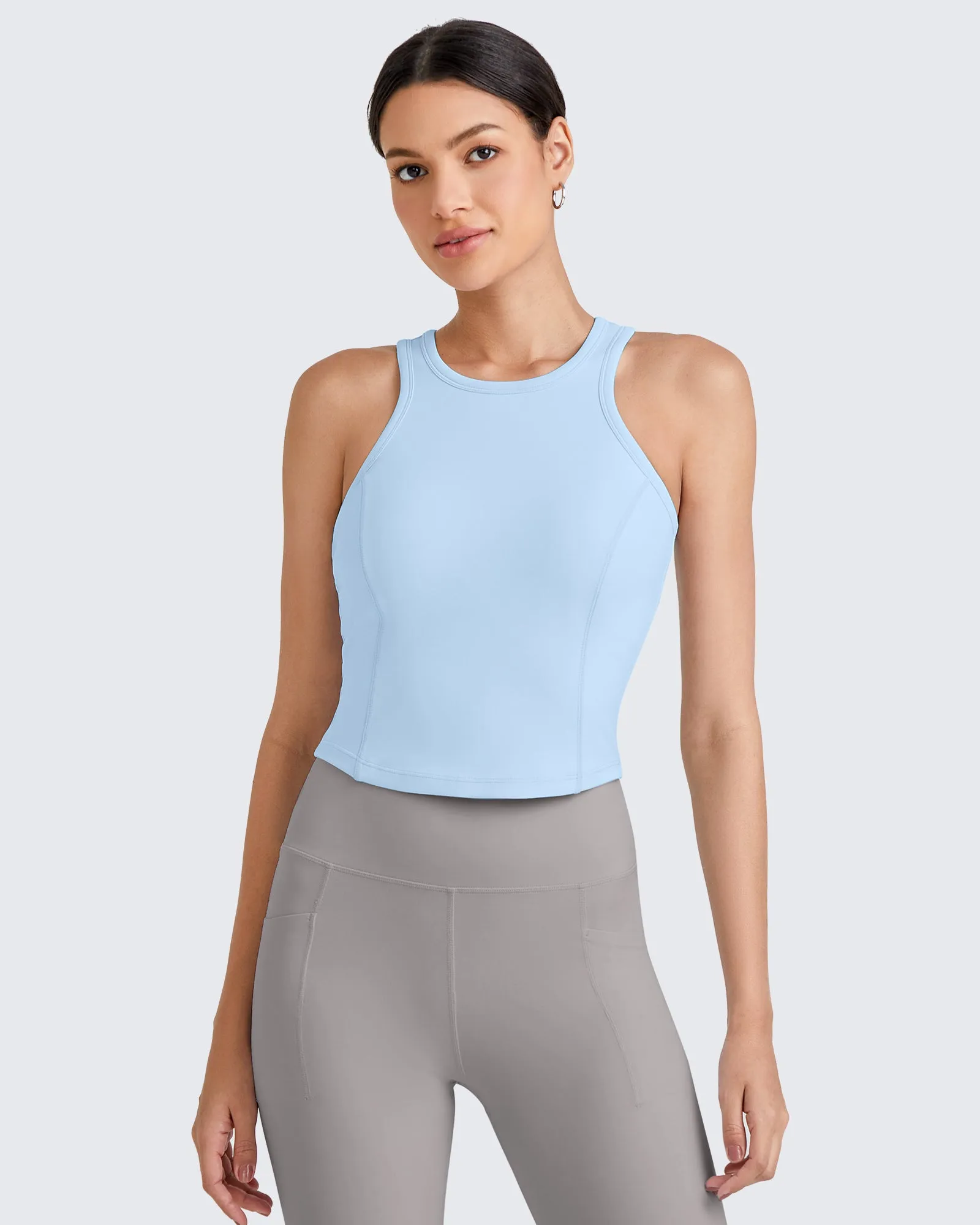 BareFeel Racerback Sport Bras Tank sold by G4free