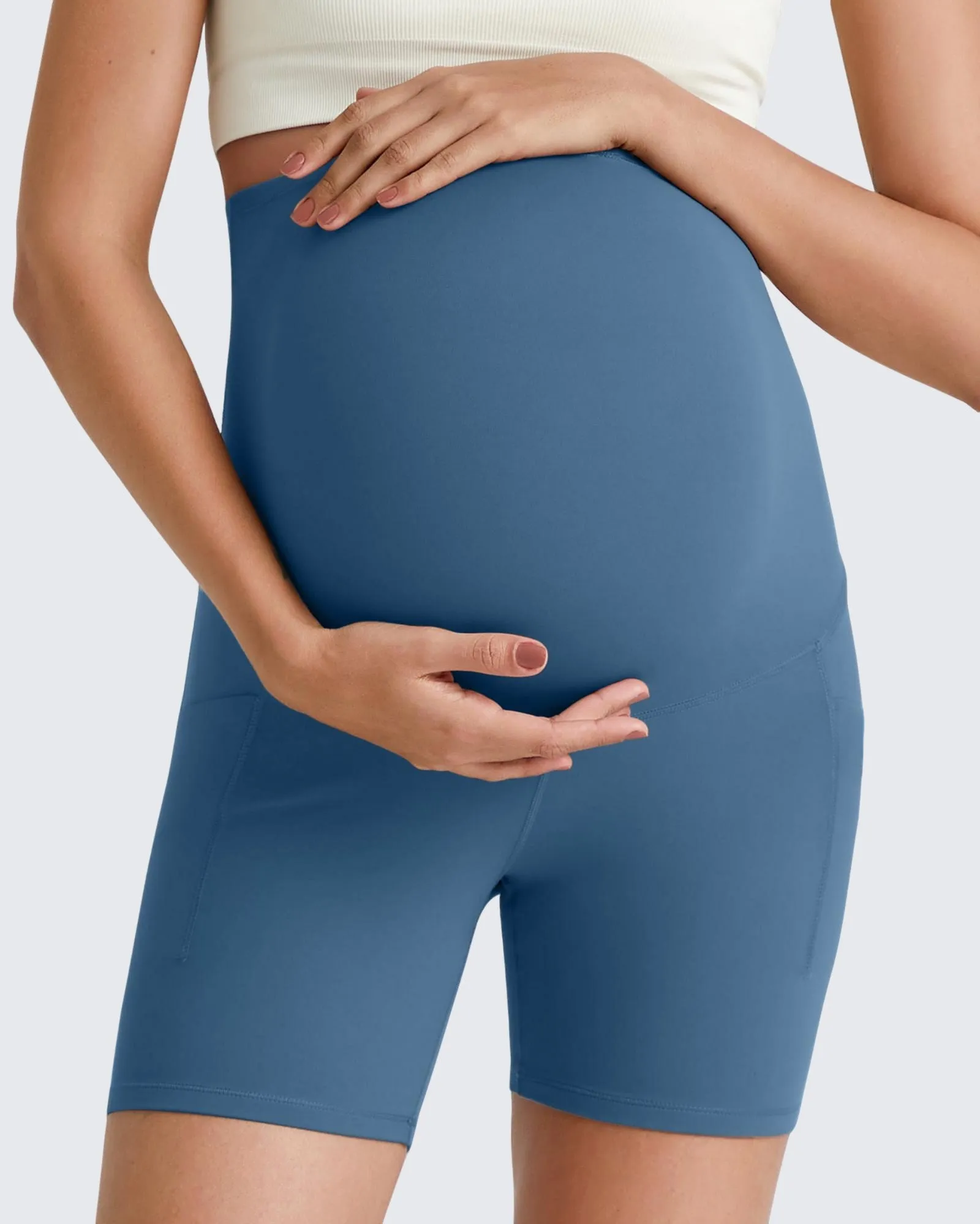 BareFeel Maternity Athletic Legging Shorts 5'' sold by G4free product image thumbnail 3