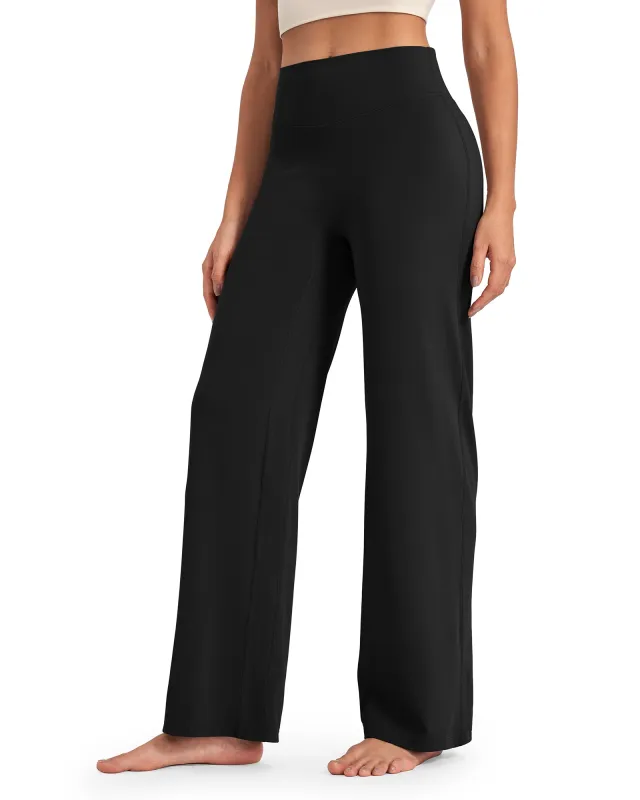 BareFeel Wide Leg High-Waisted Pants Tall sold by G4free