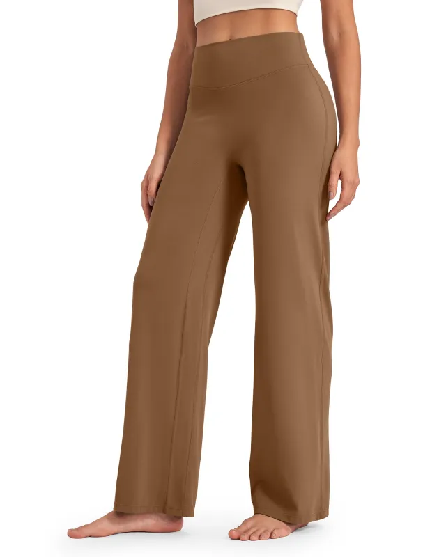 BareFeel Wide Leg High-Waisted Pants Petite sold by G4free