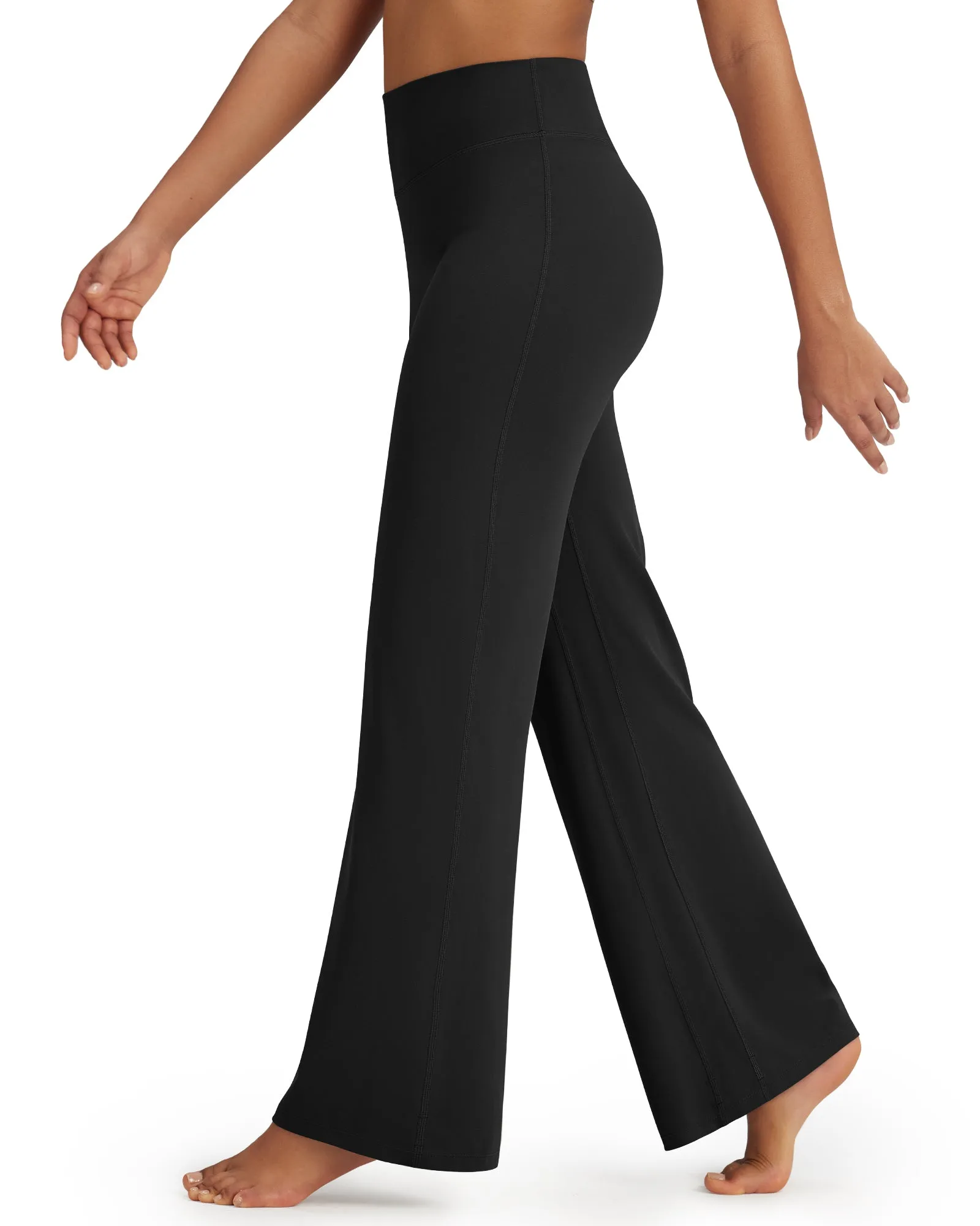BareFeel Wide Leg High-Waisted Pants Petite sold by G4free product image thumbnail 4