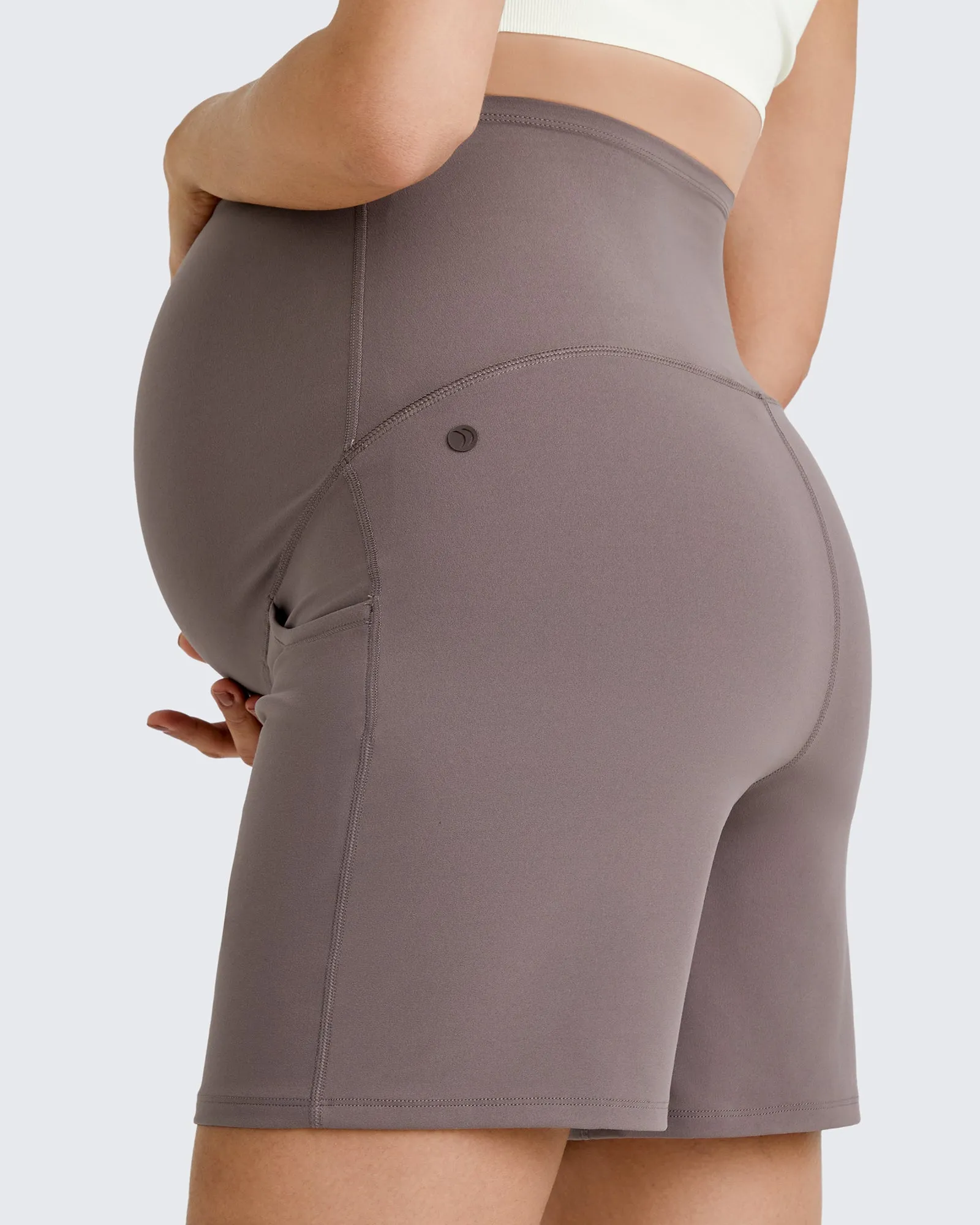 BareFeel Pregnancy Belly Workout Shorts 6 sold by G4free product image thumbnail 5