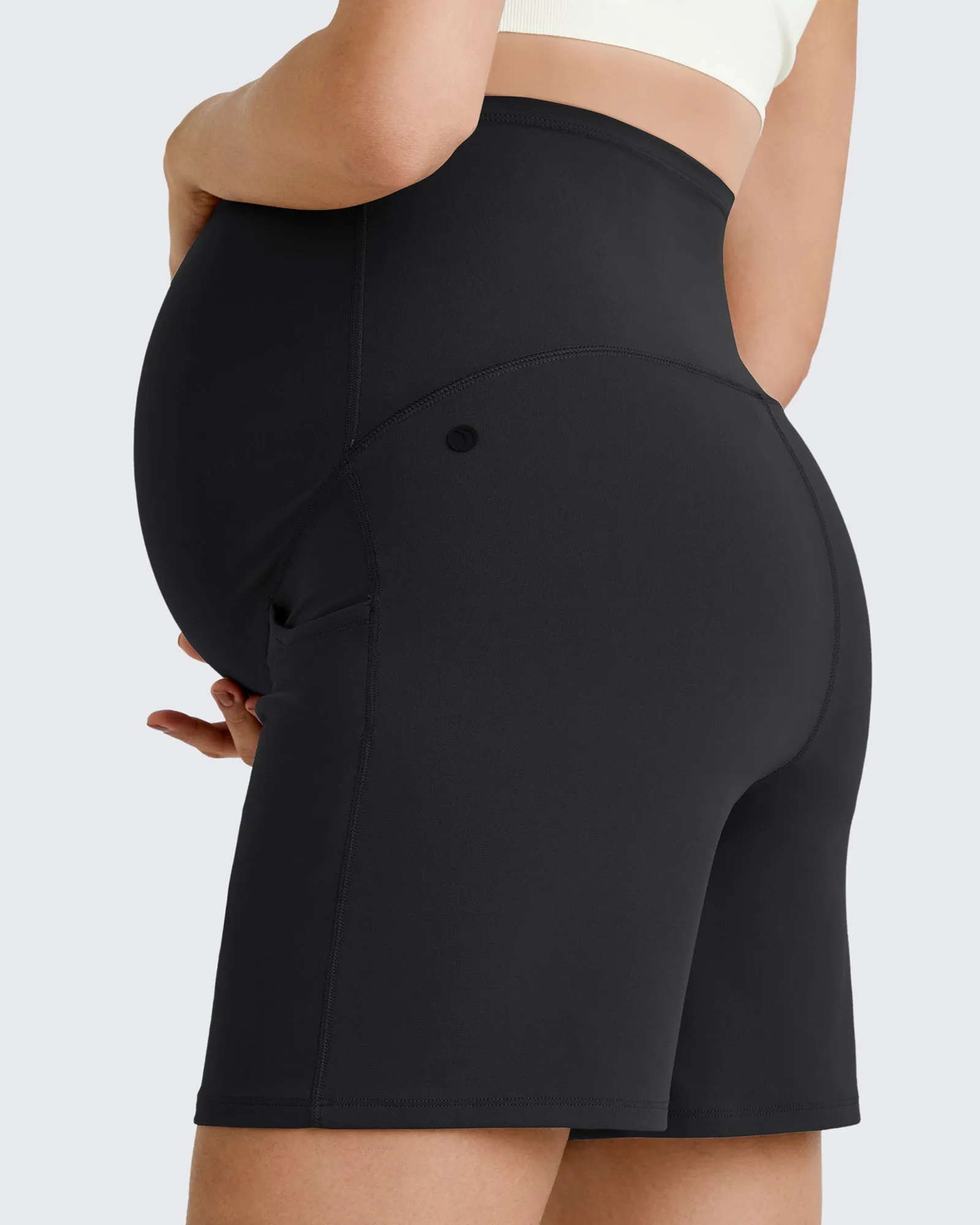BareFeel Pregnancy Belly Workout Shorts 6 sold by G4free product image thumbnail 2
