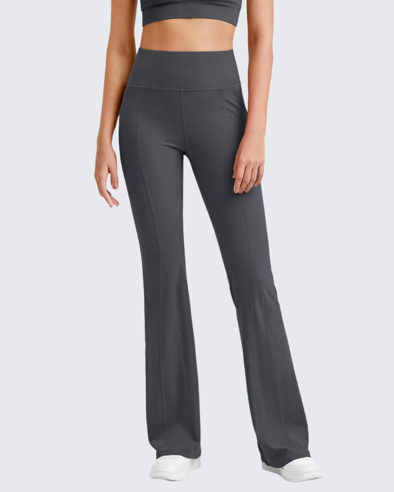 BareFeel High-Rise Flare Yoga Casual Pants sold by G4free product image thumbnail 5