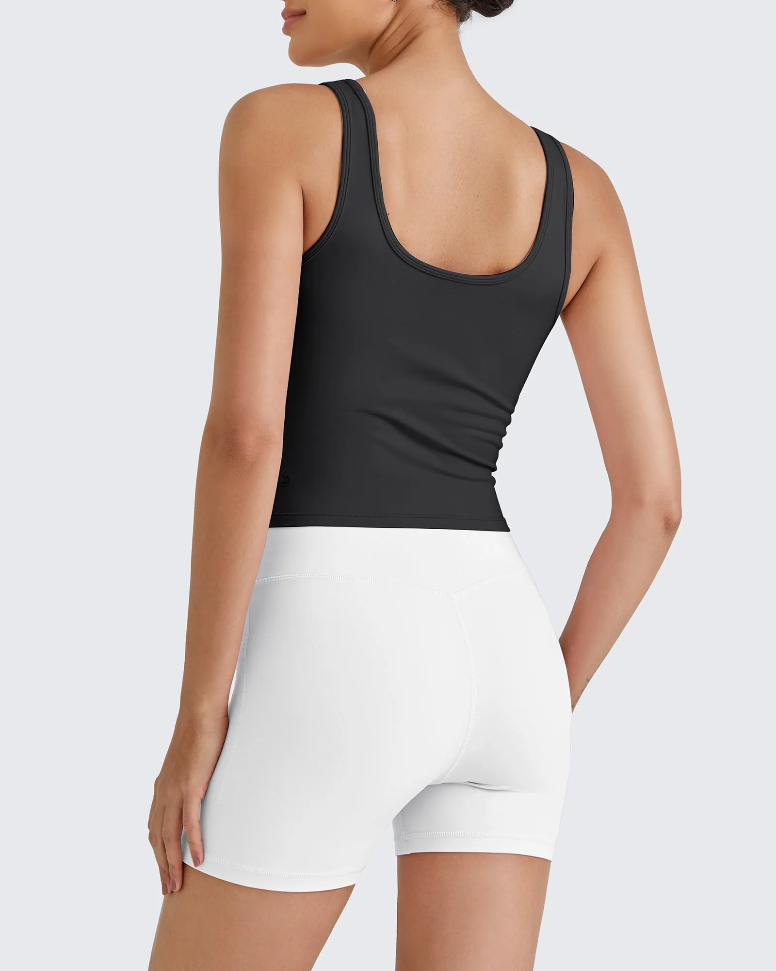 BareFeel Built in Bra Workout Tank Tops sold by G4free