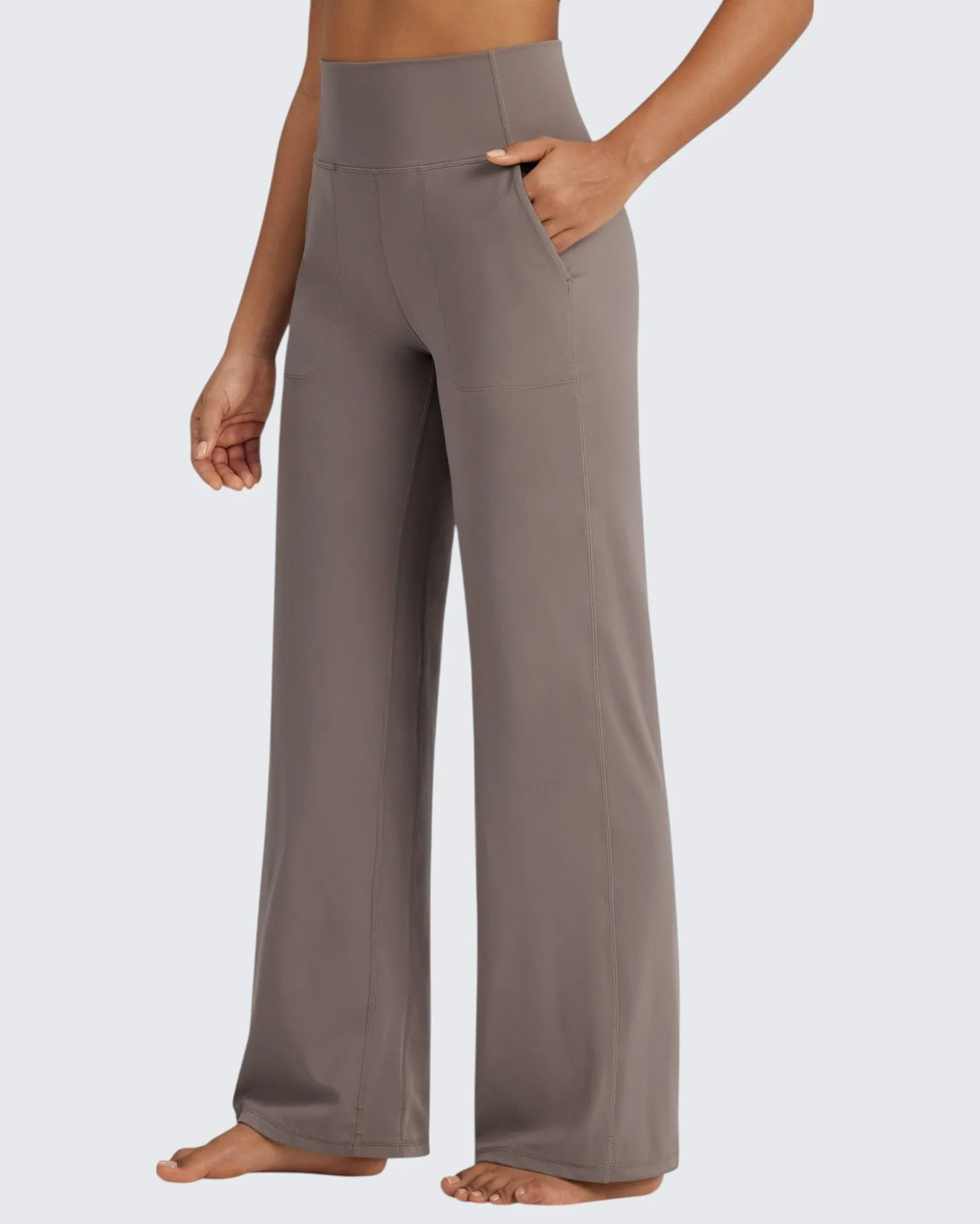 BareFeel Seamless High-Waist Dressy Pants Petite sold by G4free