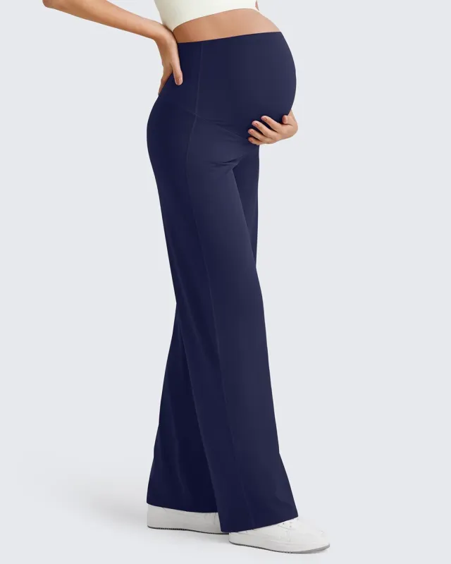 BareFeel Maternity Wide Leg Dress Pants sold by G4free