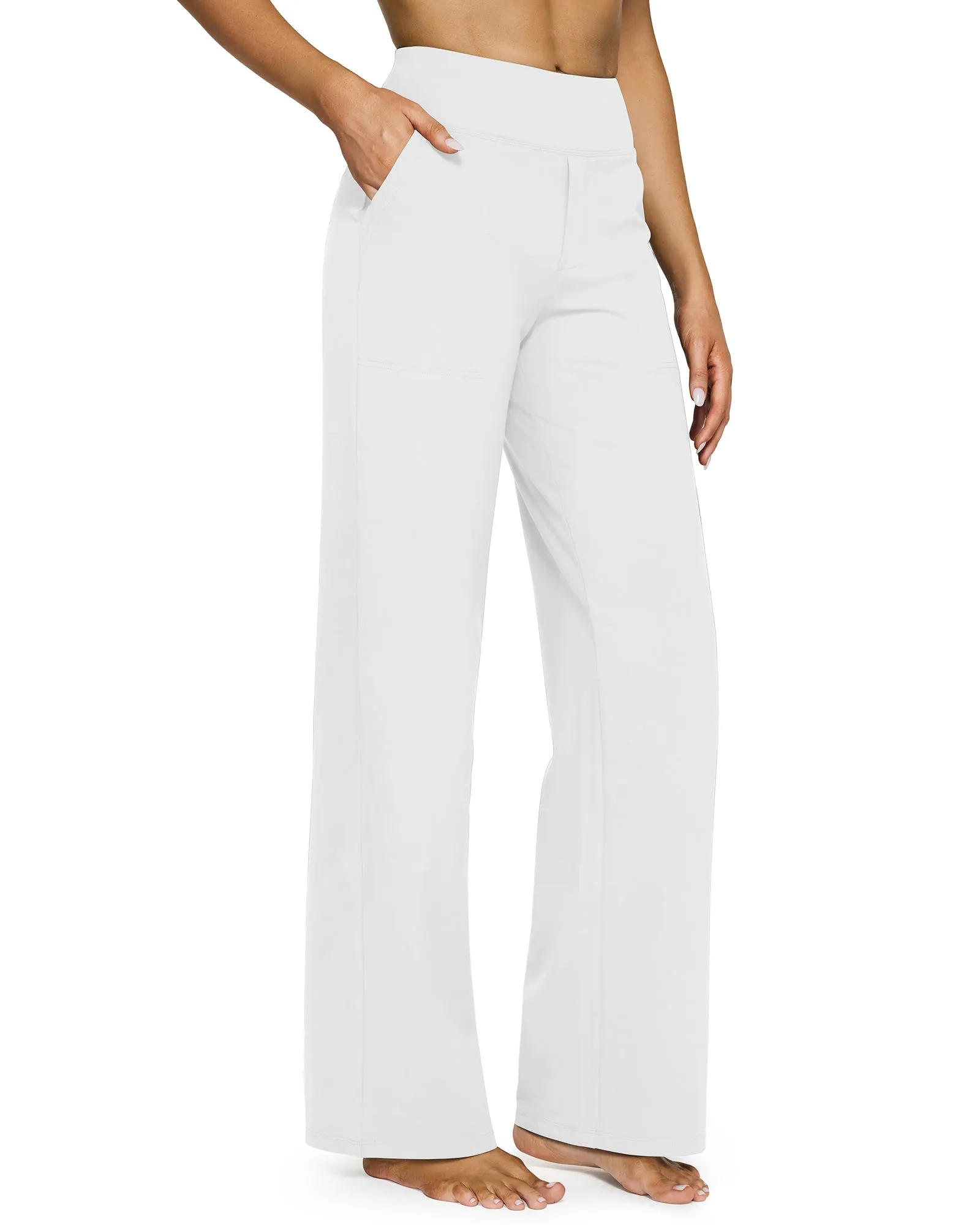 Loose High-Waist Business Casual Pants 29'' sold by G4free product image thumbnail 2