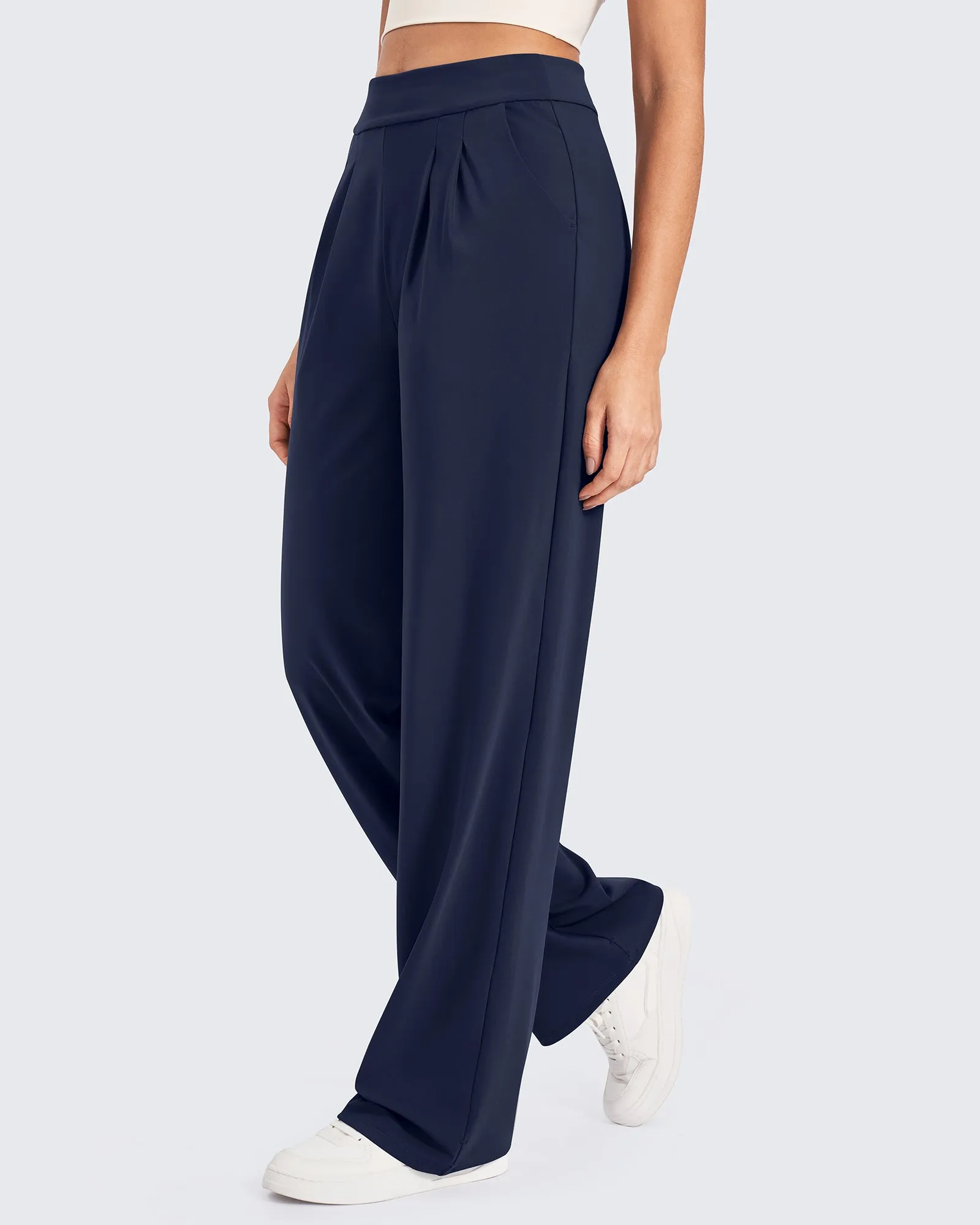 ShiftReady High-Waist Work Wide Leg Pants sold by G4free