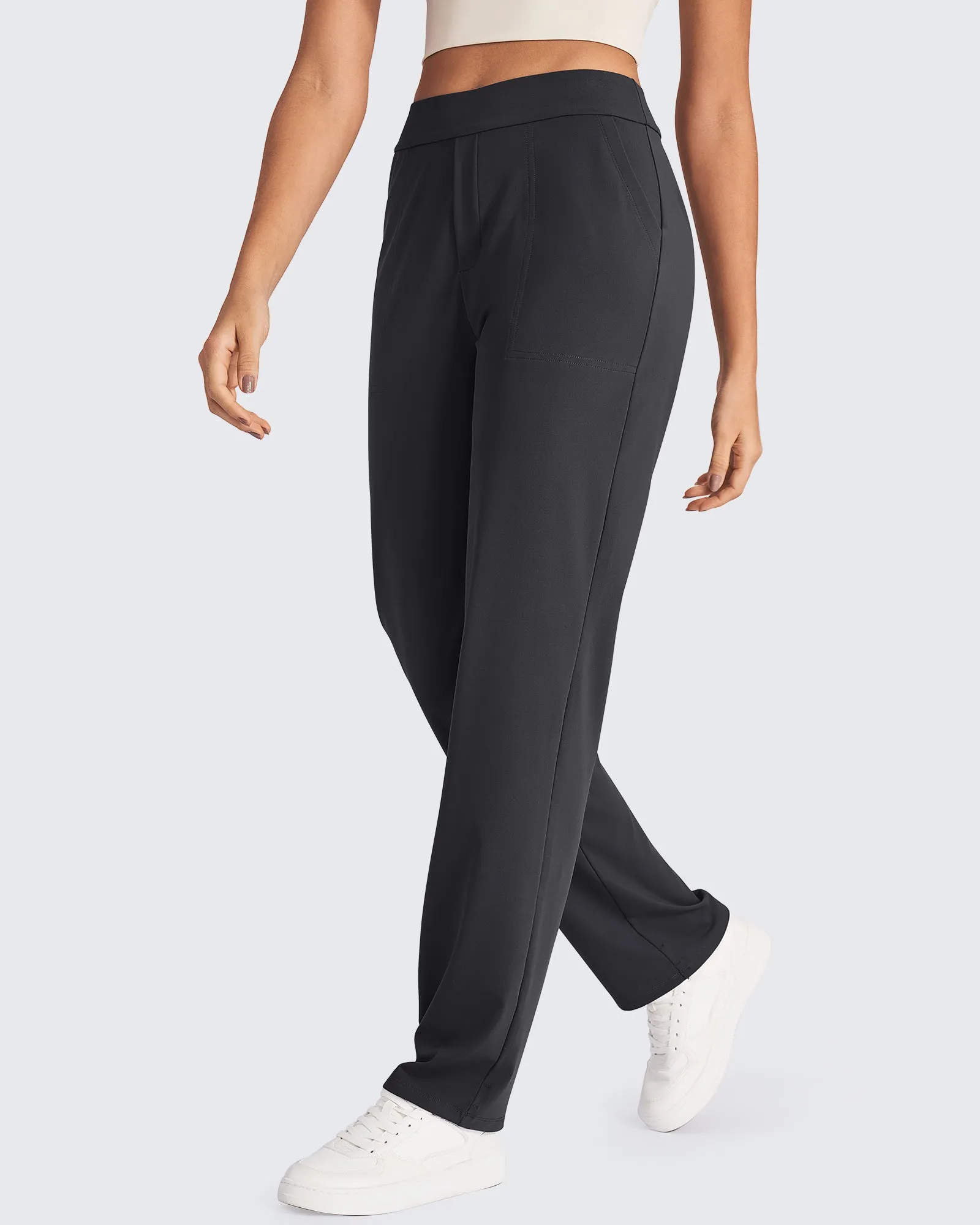 ShiftReady Straight Leg Yoga Work Pants sold by G4free