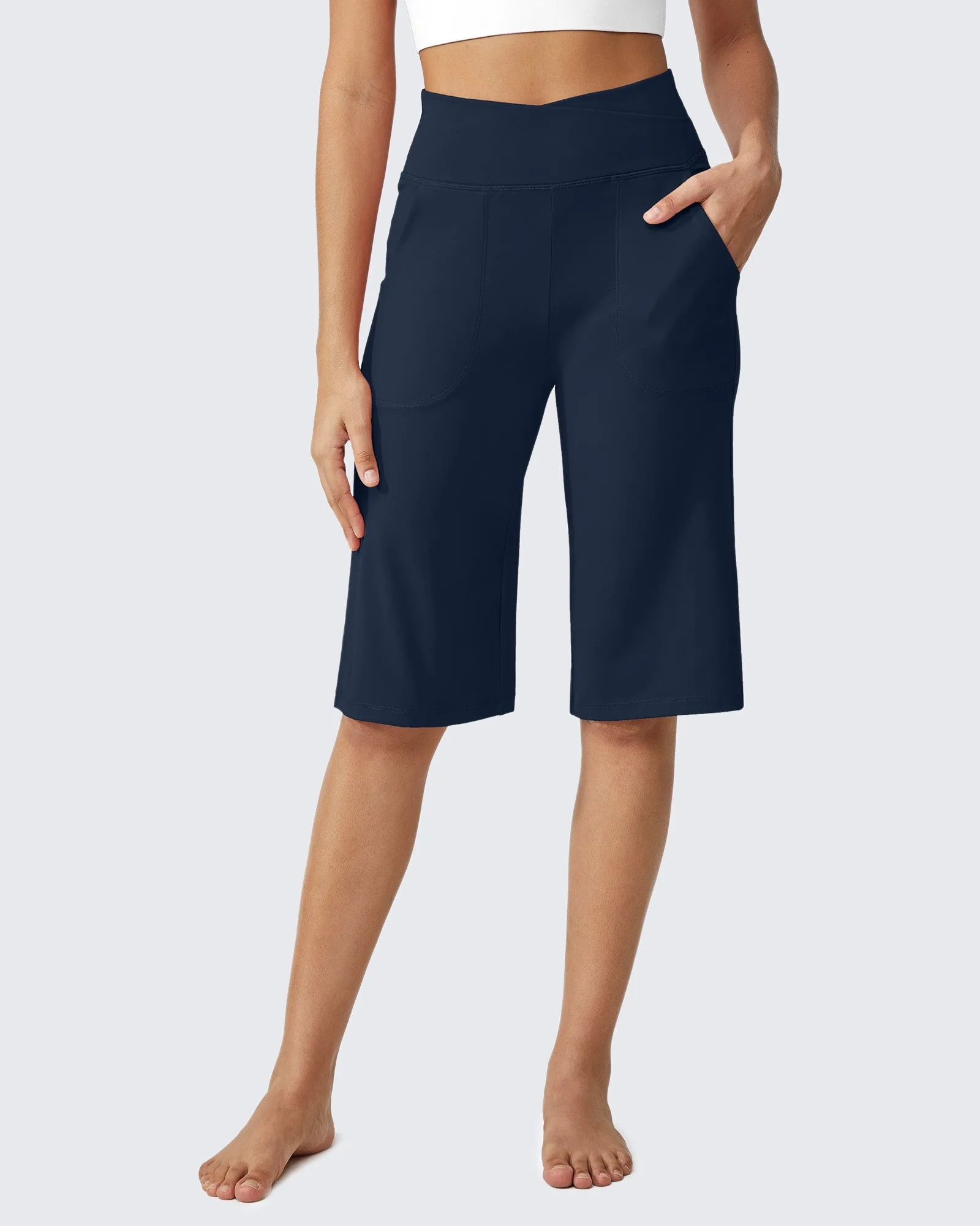 EverGoing Loose High-Waist Casual Cropped Yoga Pants 14 sold by G4free