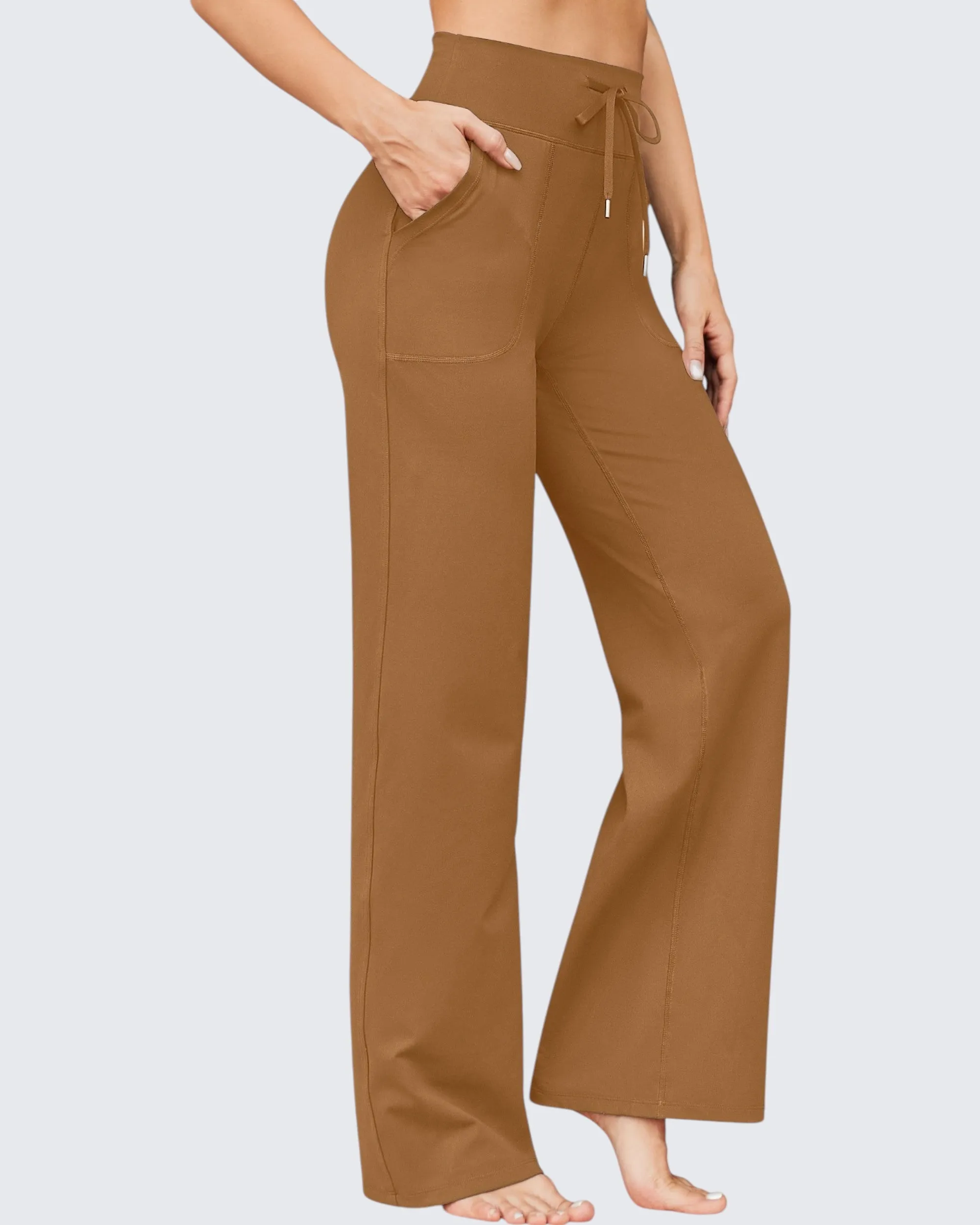 EverGoing Business Casual High-Waist Wide Leg Pants Regular sold by G4free product image thumbnail 4