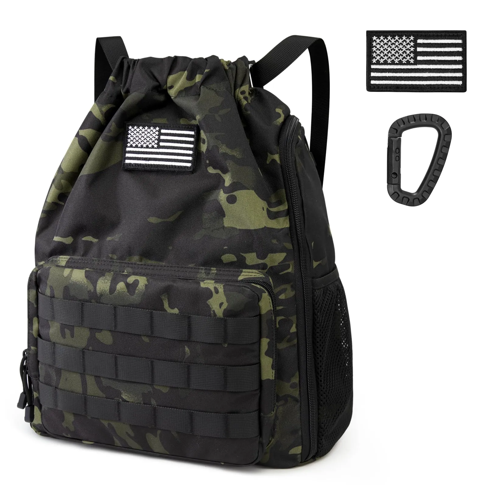 G4Free Drawstring Backpack Sports Gym Bag with Shoes Compartment sold by G4free product image thumbnail 2