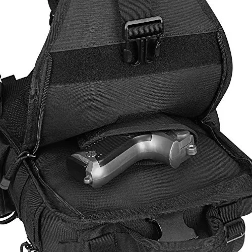 G4Free Tactical EDC Sling Bag Backpack with Pistol Holster sold by G4free product image thumbnail 5