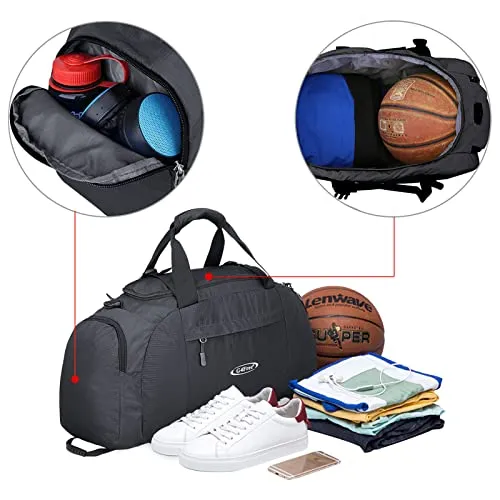 G4Free 40L 3-Way Duffle Bag Backpack Gym Bag sold by G4free product image thumbnail 4