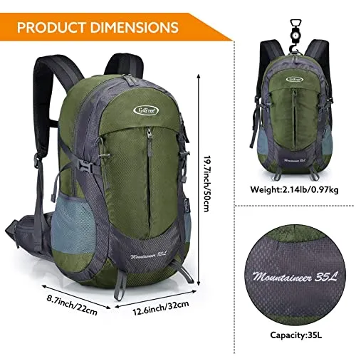 G4Free 35L Outdoor Sports Travel Daypack with Rain Cover sold by G4free product image thumbnail 2