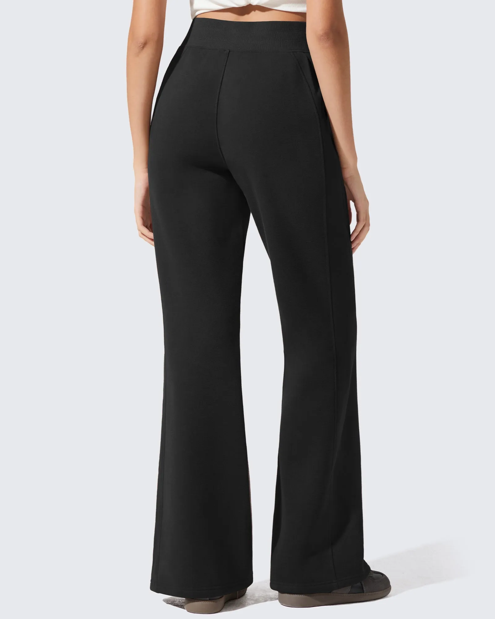Flurrylux Fleece-Lined Loose Flare Sweatpants – Limited Offer sold by G4free product image thumbnail 2
