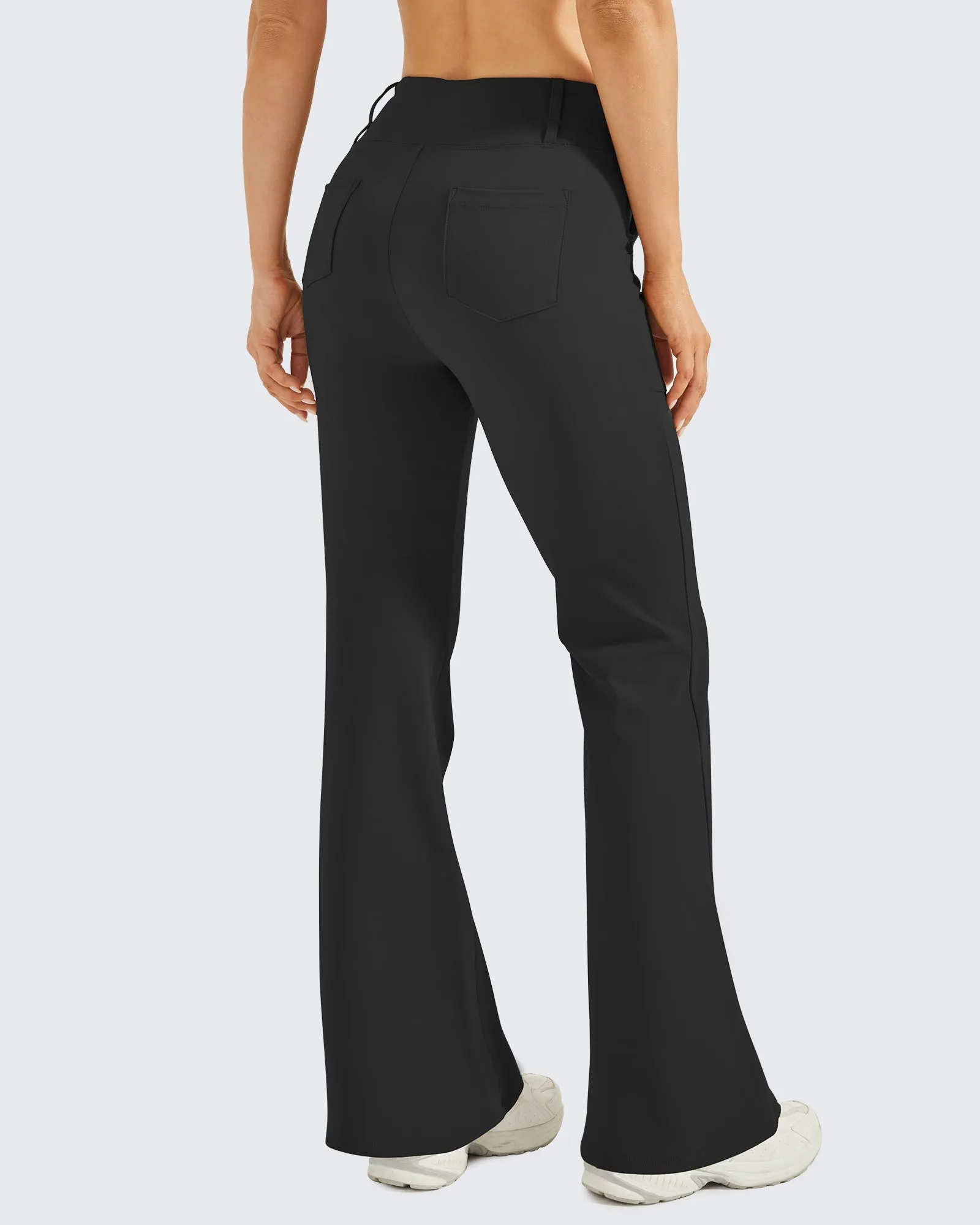 Fleece-Lined High-Waist Work Flare Pants – Limited Offer sold by G4free product image thumbnail 3