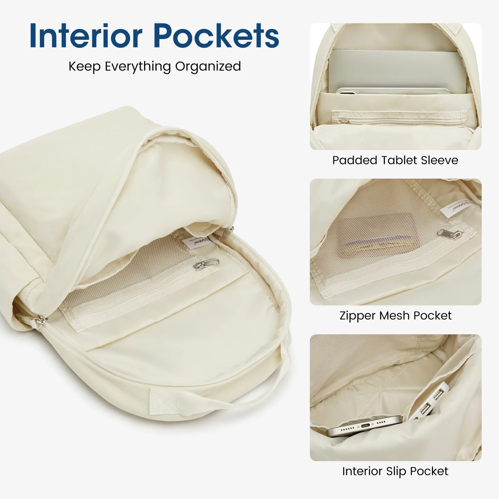 Women Nylon Mini Backpack Purse Daypack sold by G4free product image thumbnail 2