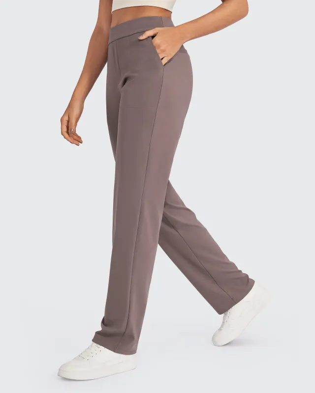 ShiftReady High-Waist Straight Dress Pants Tall sold by G4free