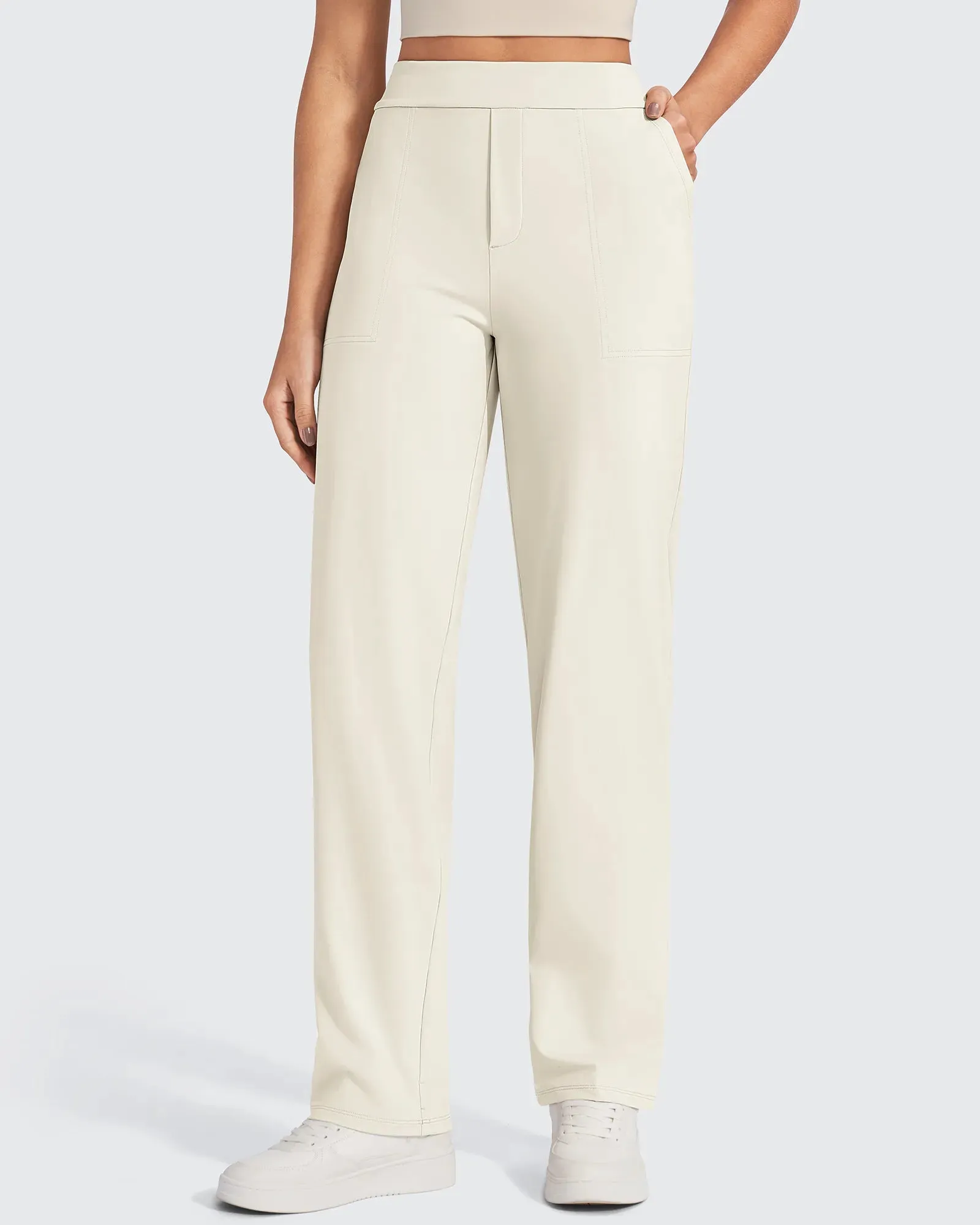 ShiftReady High-Waist Straight Dress Pants Tall sold by G4free product image thumbnail 5