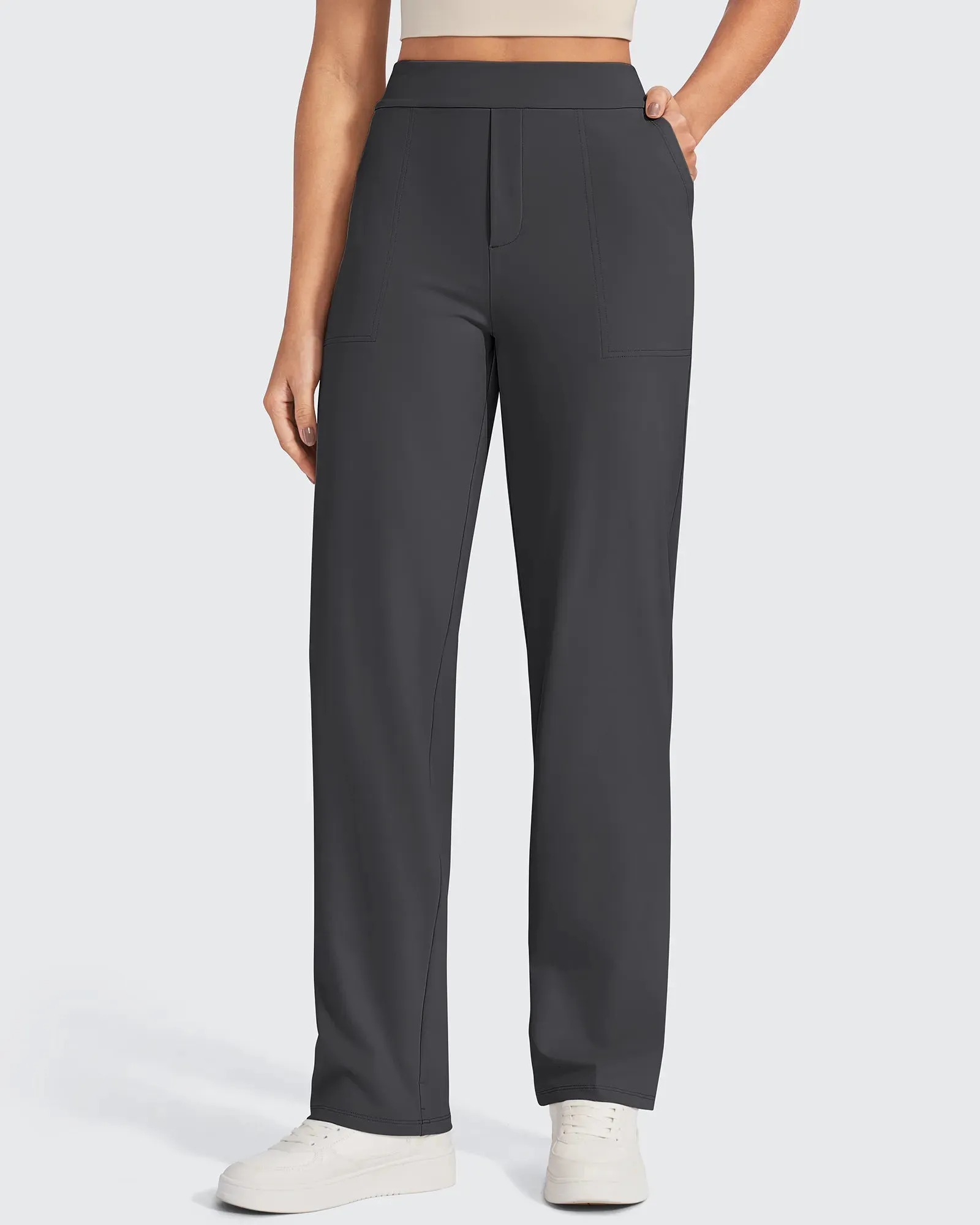ShiftReady Straight Leg Yoga Work Pants 28'' sold by G4free product image thumbnail 5