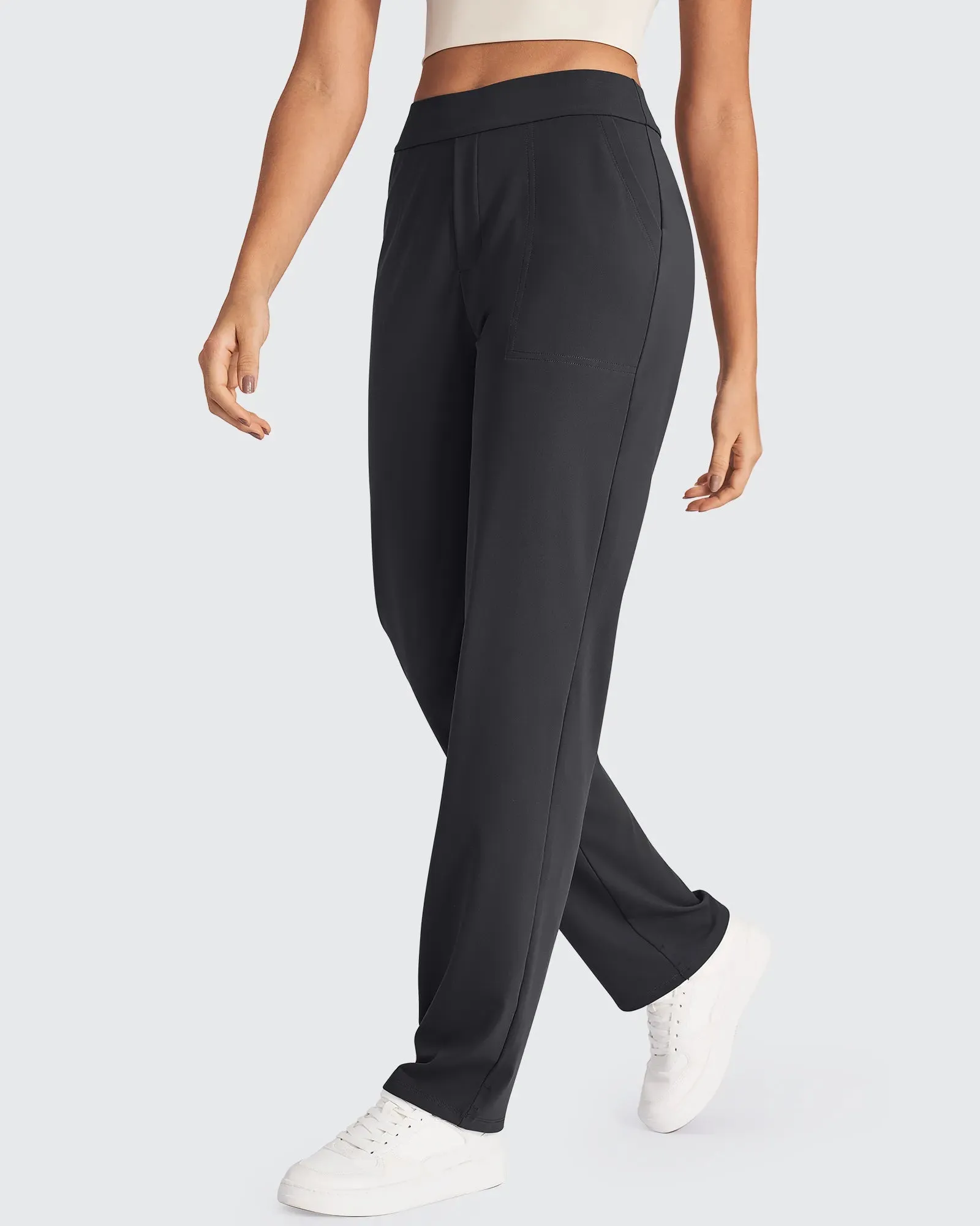 ShiftReady Straight Leg Yoga Work Pants 28'' sold by G4free product image thumbnail 4
