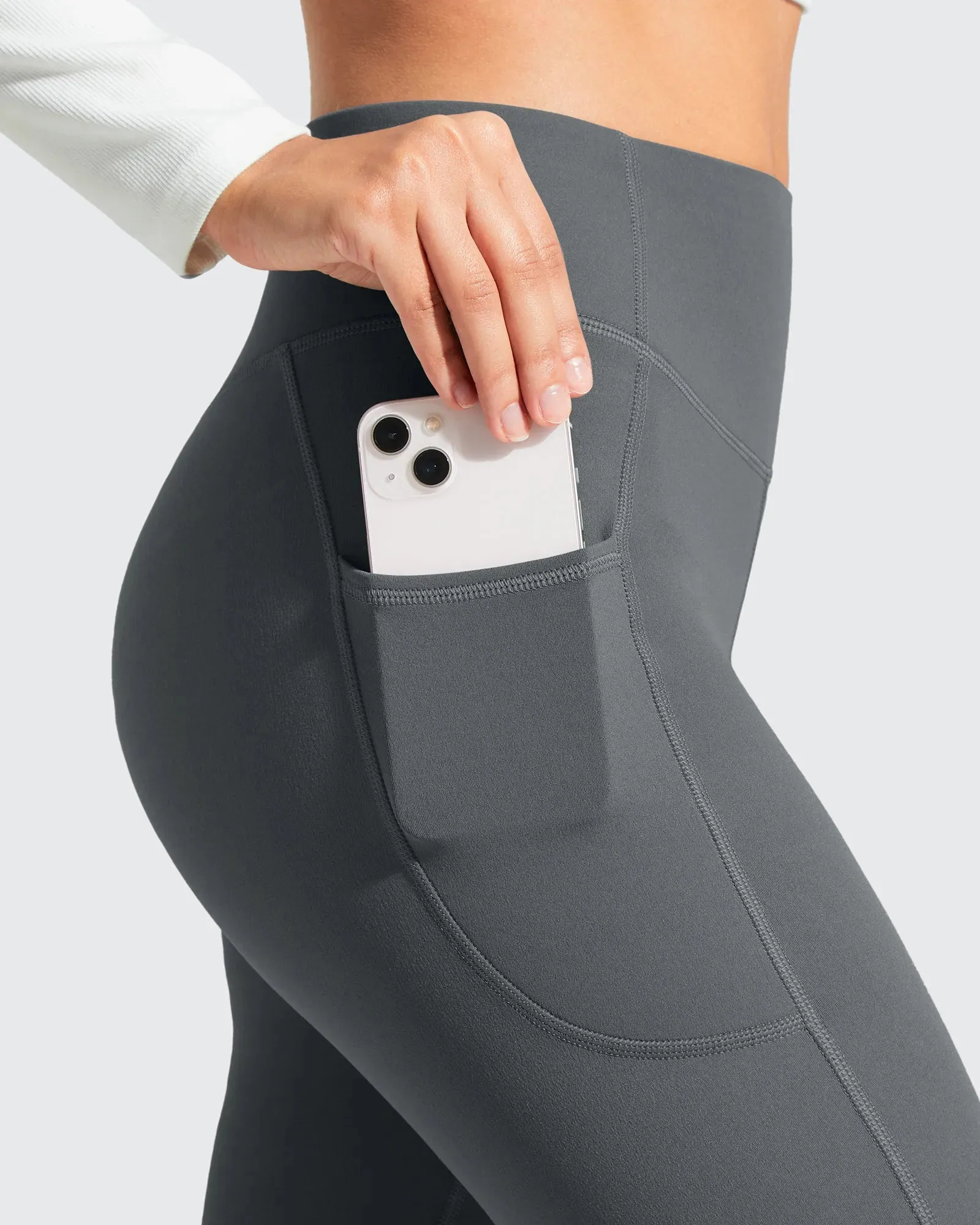 Barefeel Fleece Lined High Stretch Yoga Workout Leggings sold by G4free product image thumbnail 3